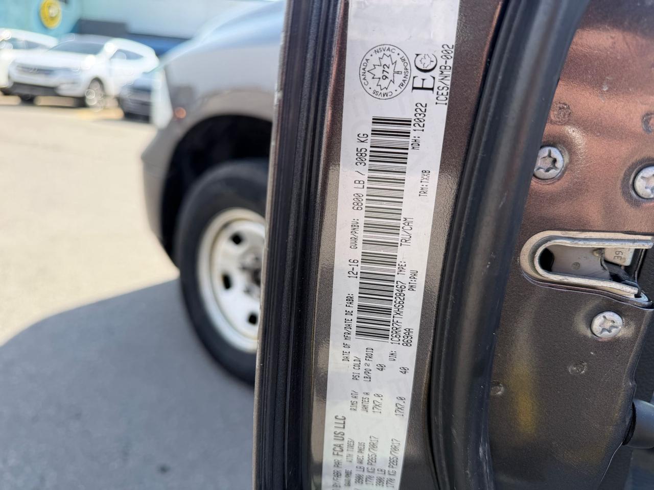 2017 RAM 1500 ST Photo