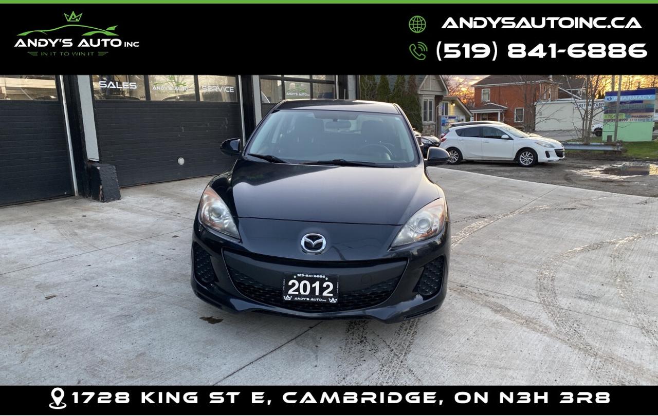 2012 Mazda MAZDA3 SPORT ! ONE OWNER ! NO ACCIDENTS ! HATCHBACK Photo