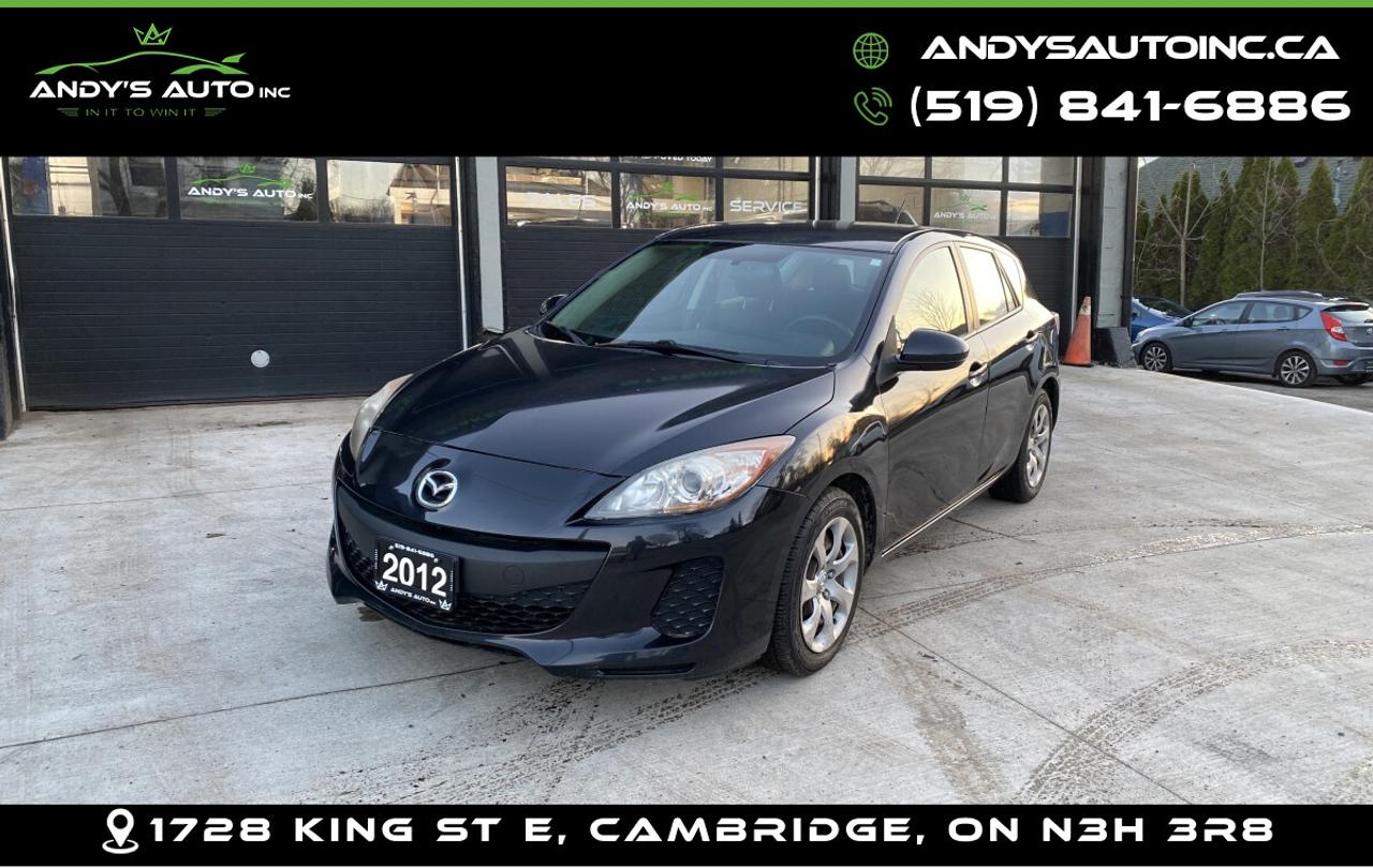 2012 Mazda MAZDA3 SPORT ! ONE OWNER ! NO ACCIDENTS ! HATCHBACK Photo
