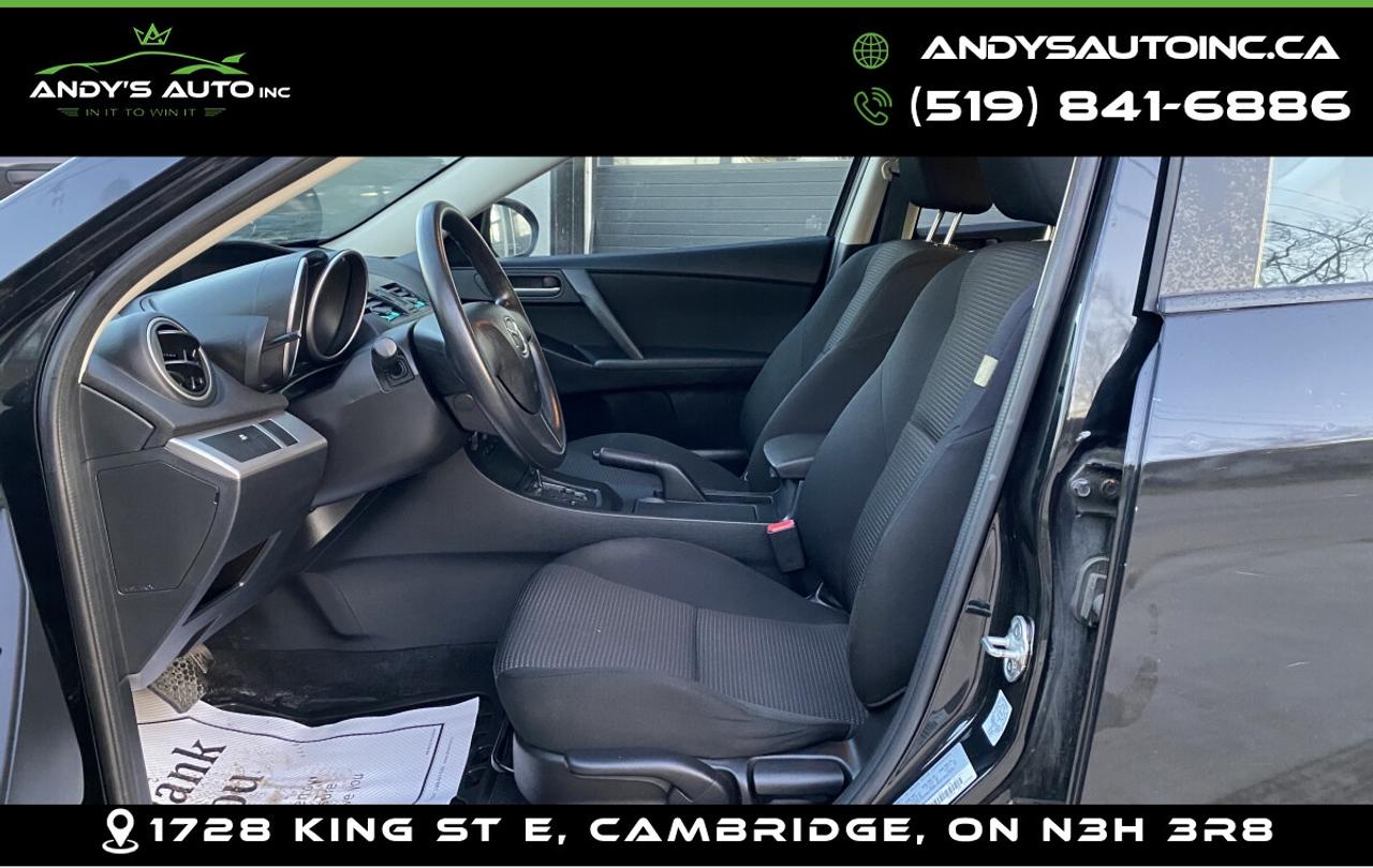 2012 Mazda MAZDA3 SPORT ! ONE OWNER ! NO ACCIDENTS ! HATCHBACK Photo