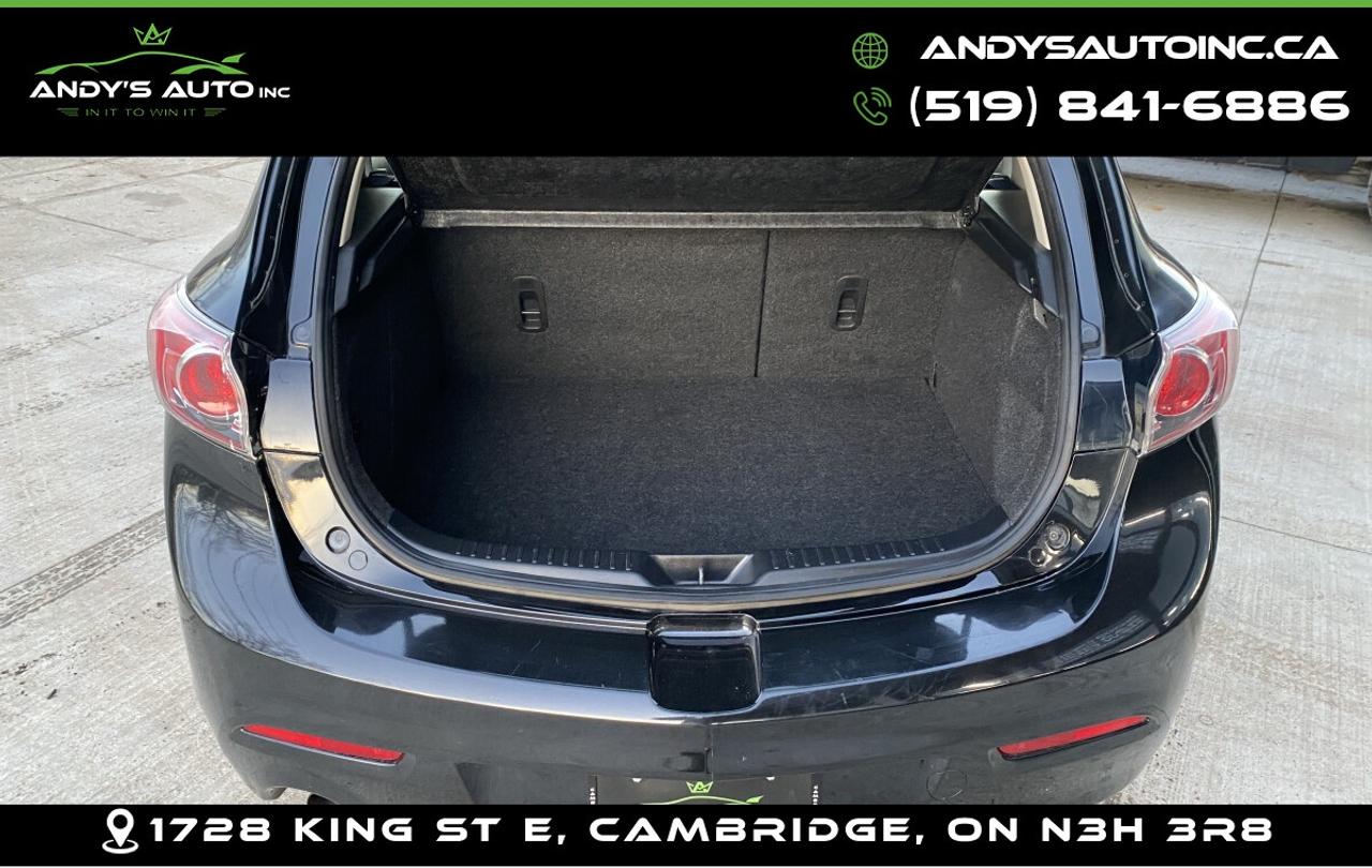 2012 Mazda MAZDA3 SPORT ! ONE OWNER ! NO ACCIDENTS ! HATCHBACK Photo