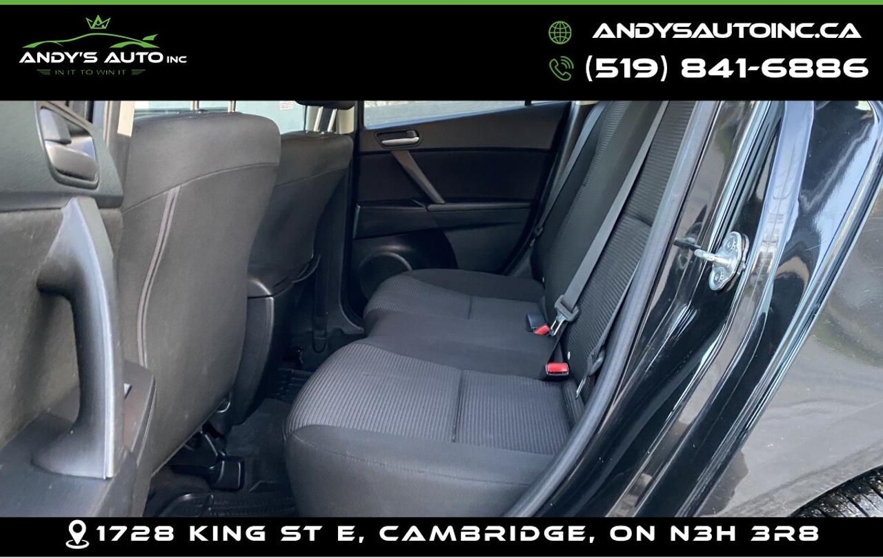2012 Mazda MAZDA3 SPORT ! ONE OWNER ! NO ACCIDENTS ! HATCHBACK Photo