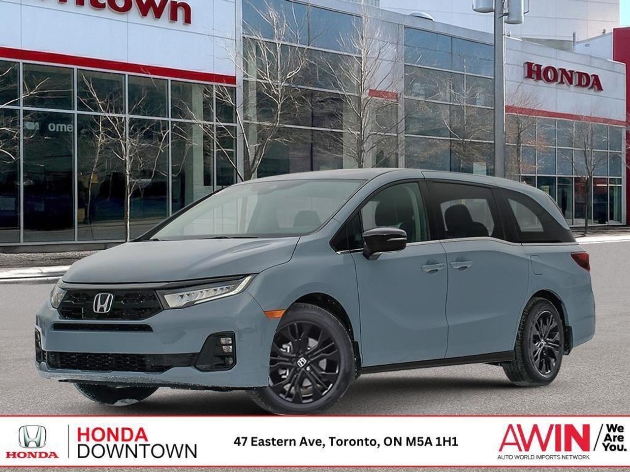 2025 Honda Odyssey Black Edition Passenger Van Photo0