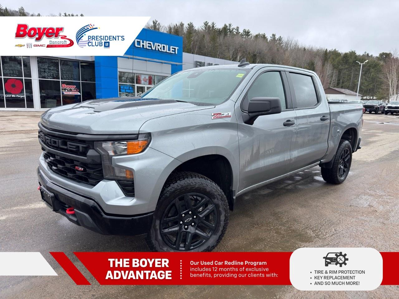2026 Chevrolet Silverado 1500 Crew Cab Short Box 4-Wheel Drive Custom Trail Boss Photo0