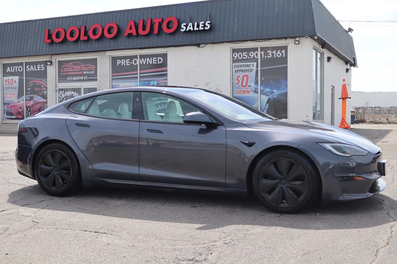 2022 Tesla Model S Long Range   Dual Motor   Yoke Steering   White In Photo0