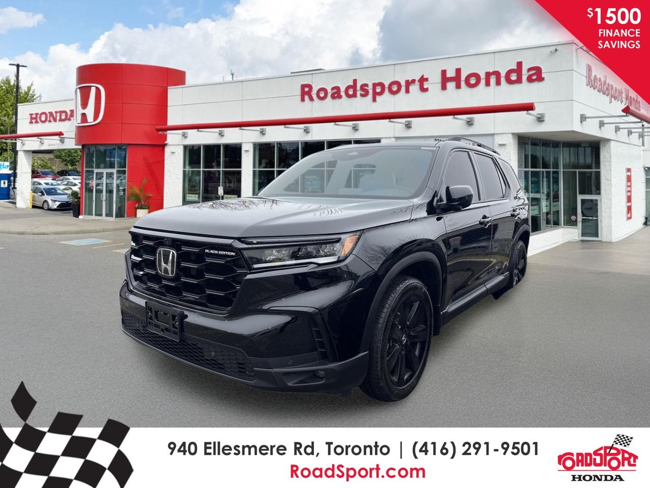 2025 Honda Pilot Black Edition Honda Certified 7YR/160K Warranty Photo0