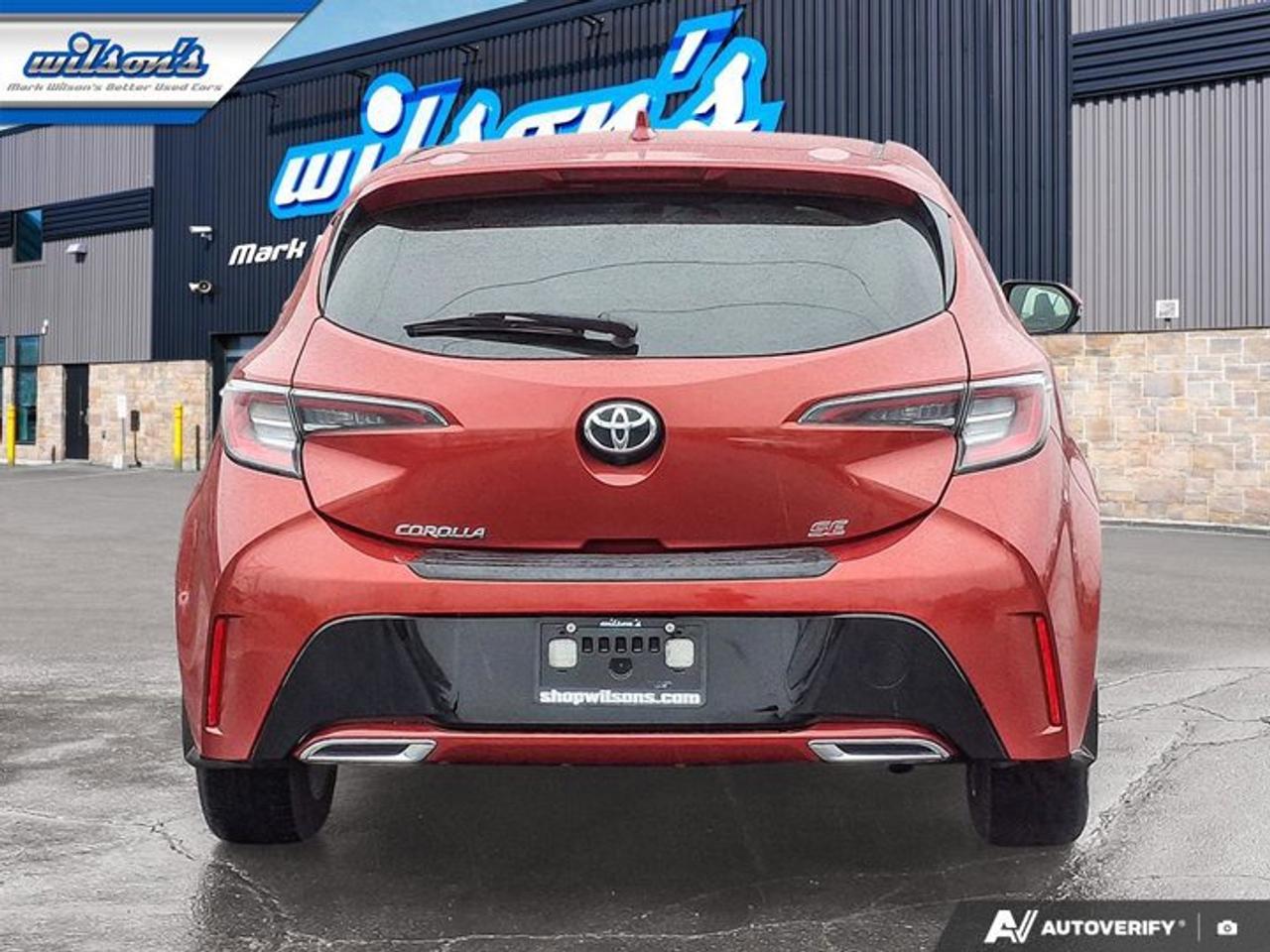 2019 Toyota Corolla Hatchback SE | Heated Seats | Bluetooth | Rear Camera | Alloy Wheels | and More ! Photo