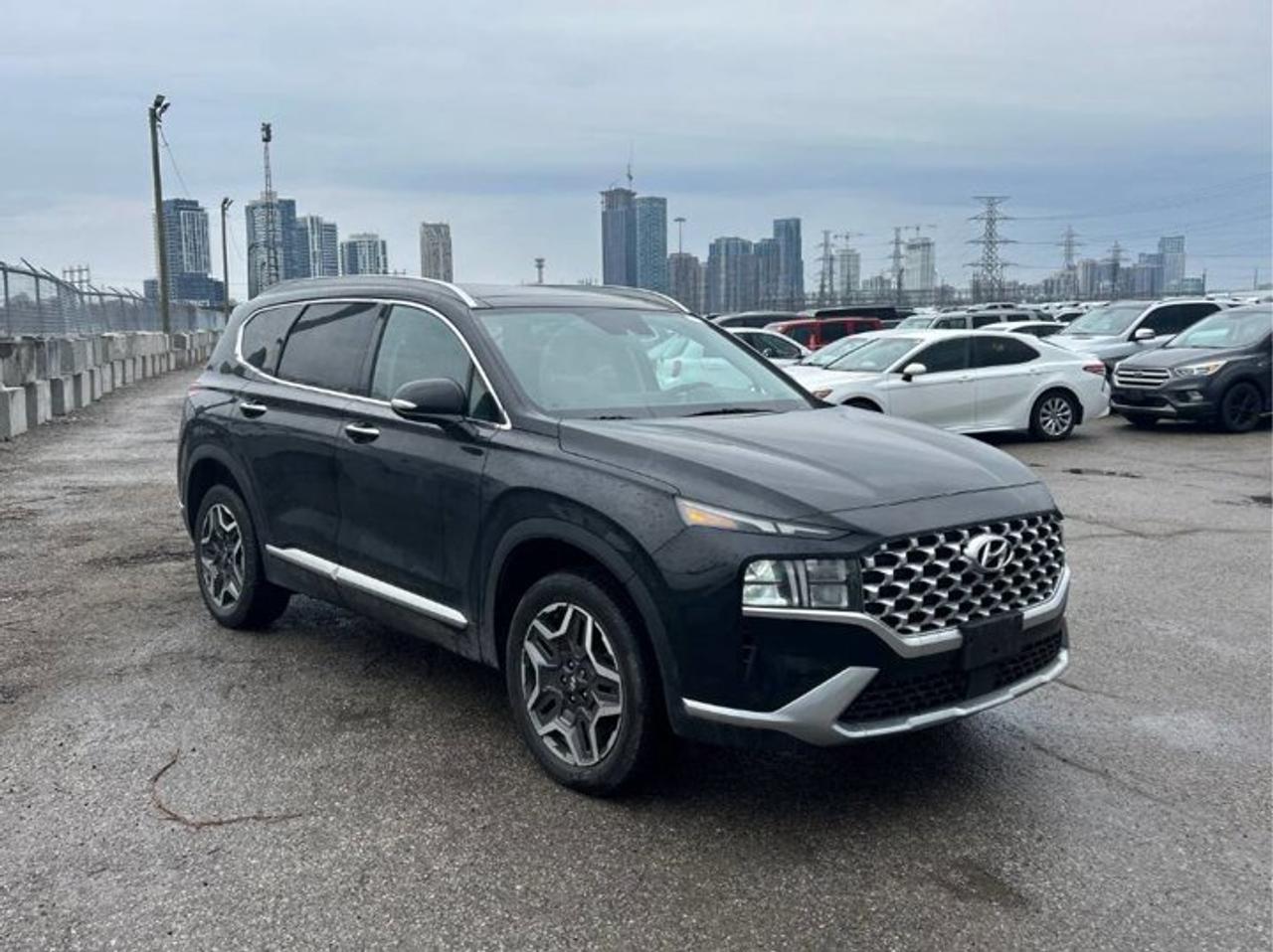 2021 Hyundai Santa Fe Hybrid Luxury AWD | Leather | Pano Roof | Heated + Cooled Seats | Heated Steering | Adaptive Cruise & More! Photo0