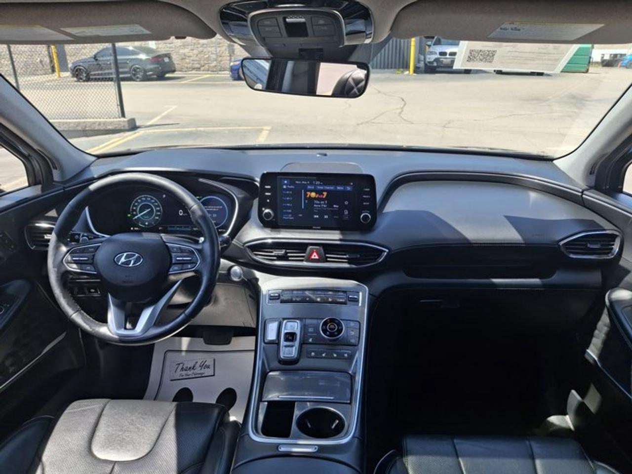 2021 Hyundai Santa Fe Hybrid Luxury AWD | Leather | Pano Roof | Heated + Cooled Seats | Heated Steering | Adaptive Cruise & More! Photo