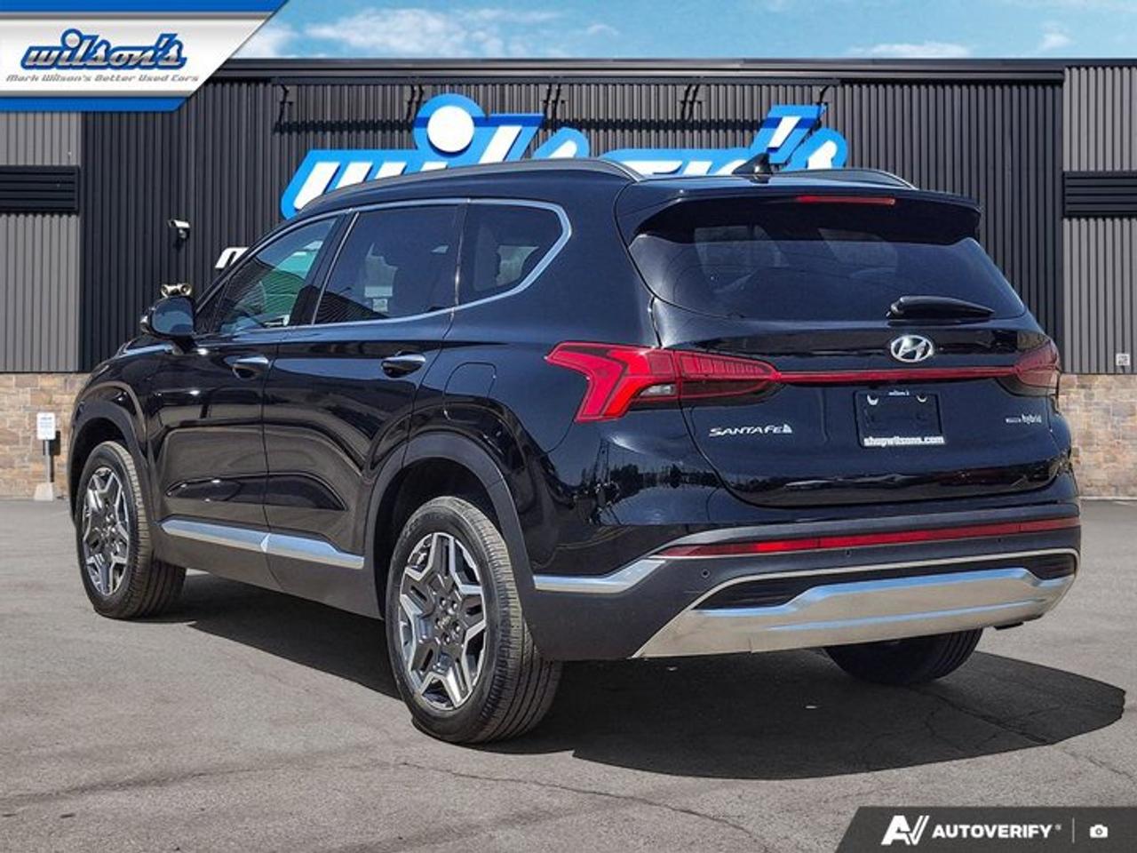 2021 Hyundai Santa Fe Hybrid Luxury AWD | Leather | Pano Roof | Heated + Cooled Seats | Heated Steering | Adaptive Cruise & More! Photo