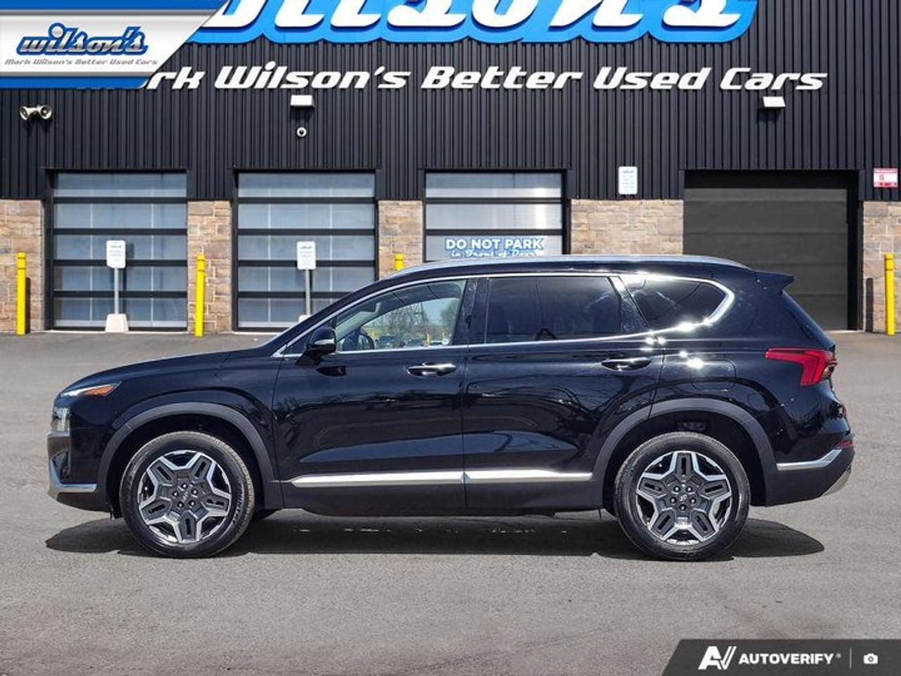 2021 Hyundai Santa Fe Hybrid Luxury AWD | Leather | Pano Roof | Heated + Cooled Seats | Heated Steering | Adaptive Cruise & More! Photo