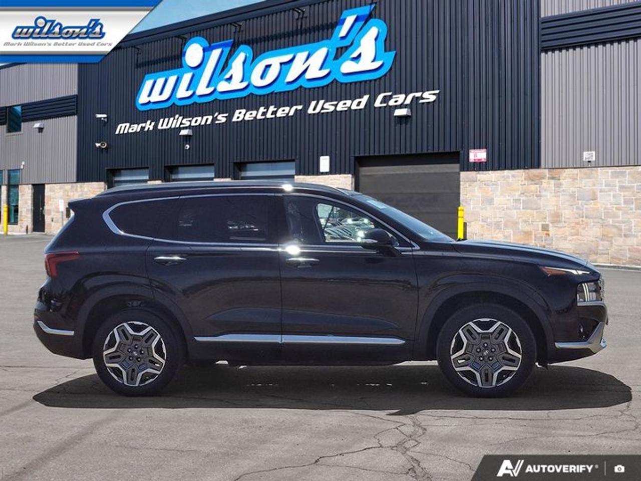 2021 Hyundai Santa Fe Hybrid Luxury AWD | Leather | Pano Roof | Heated + Cooled Seats | Heated Steering | Adaptive Cruise & More! Photo