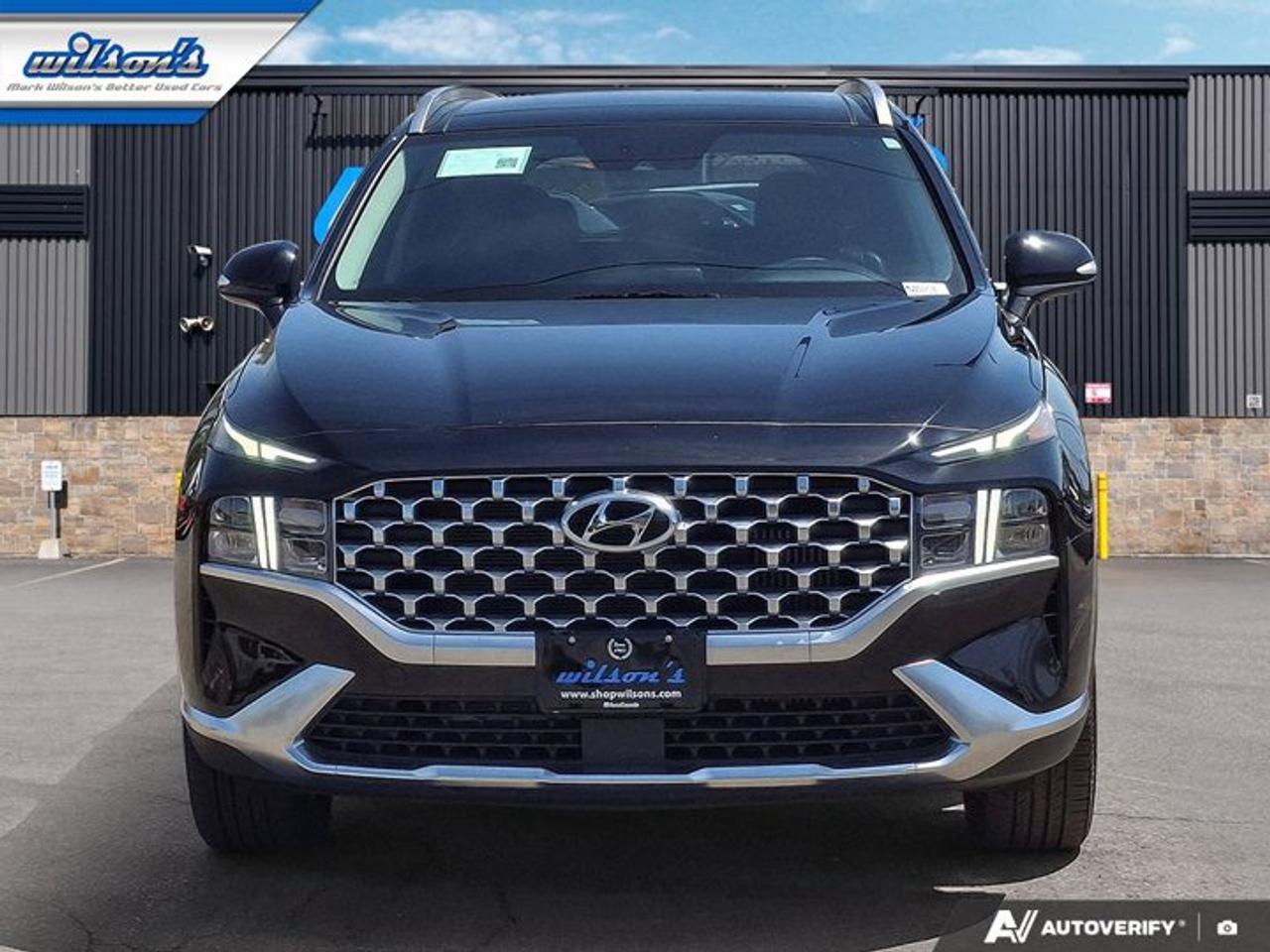 2021 Hyundai Santa Fe Hybrid Luxury AWD | Leather | Pano Roof | Heated + Cooled Seats | Heated Steering | Adaptive Cruise & More! Photo