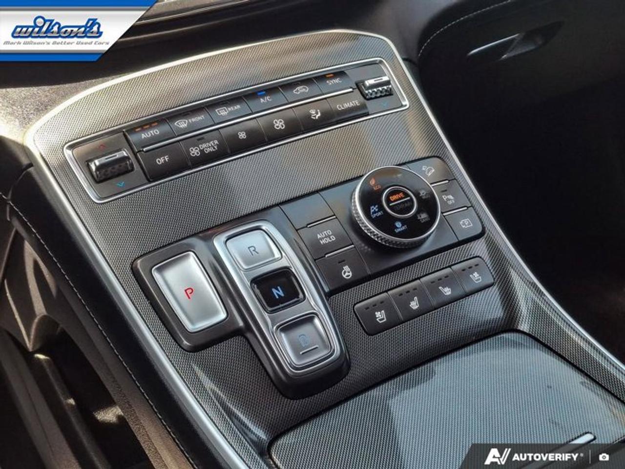 2021 Hyundai Santa Fe Hybrid Luxury AWD | Leather | Pano Roof | Heated + Cooled Seats | Heated Steering | Adaptive Cruise & More! Photo