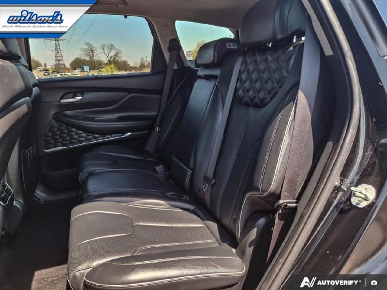2021 Hyundai Santa Fe Hybrid Luxury AWD | Leather | Pano Roof | Heated + Cooled Seats | Heated Steering | Adaptive Cruise & More! Photo