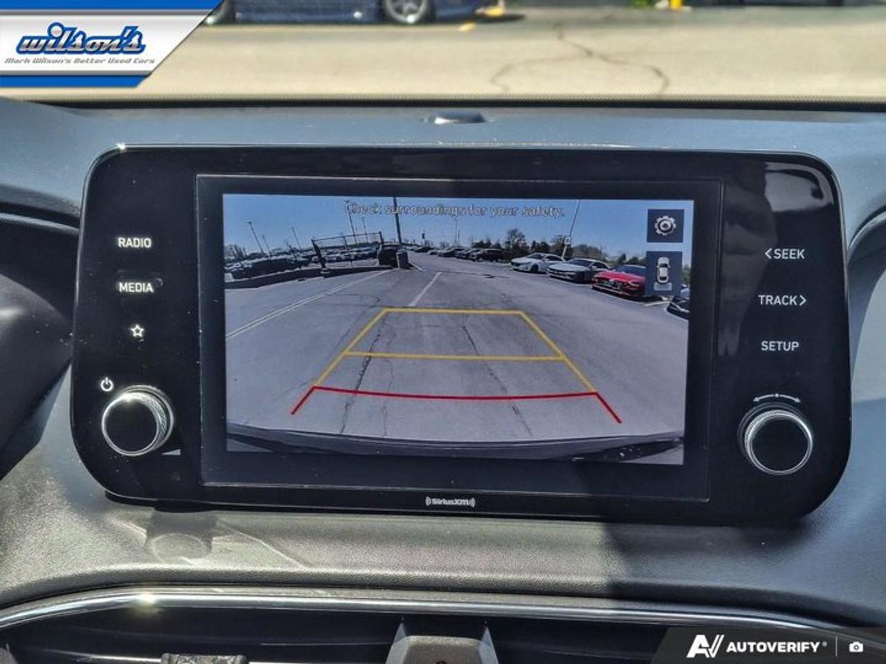 2021 Hyundai Santa Fe Hybrid Luxury AWD | Leather | Pano Roof | Heated + Cooled Seats | Heated Steering | Adaptive Cruise & More! Photo