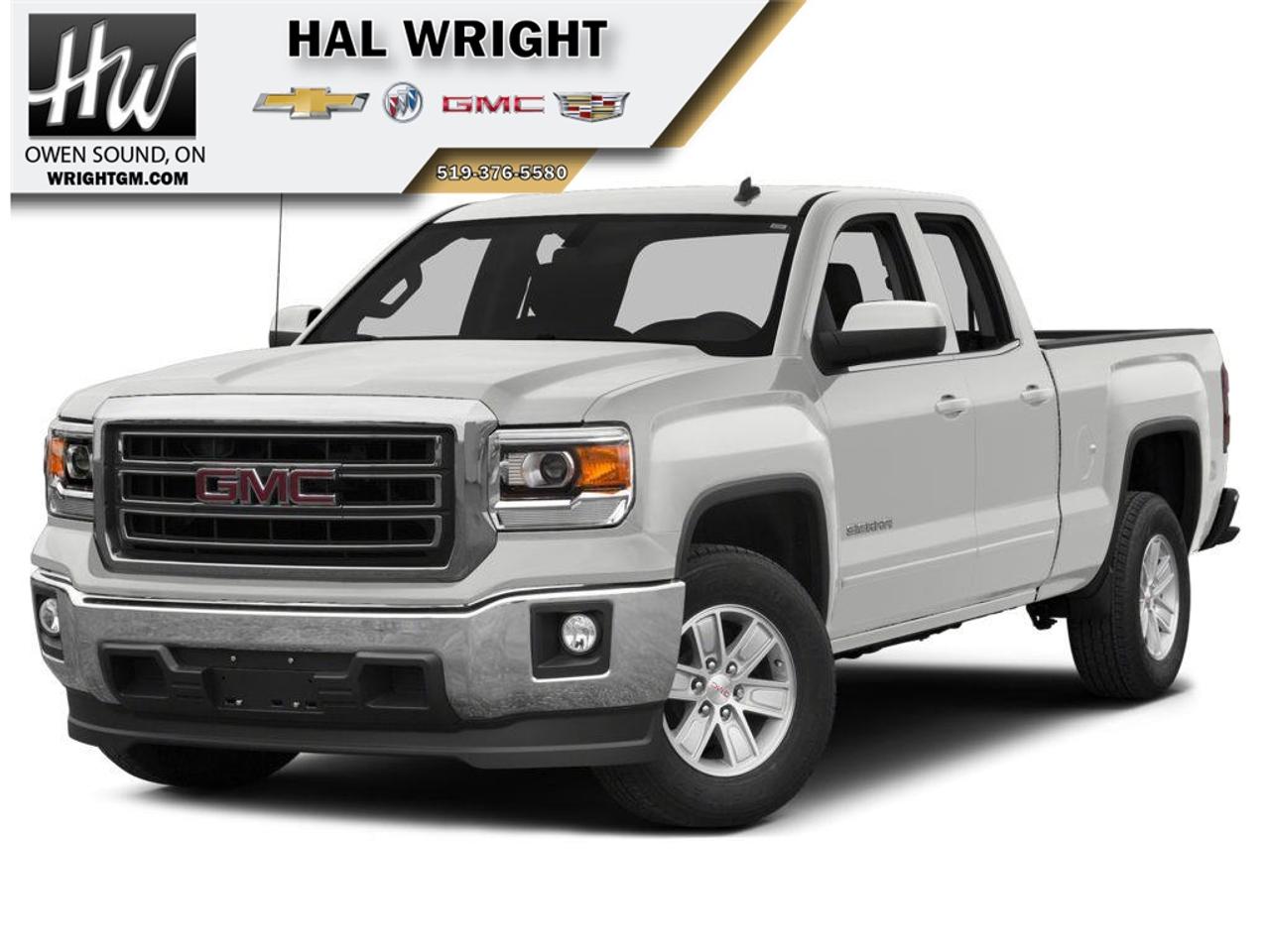 Used 2015 GMC Sierra 1500 SLE 4x4 Double Cab 6.6 ft. box 143.5 in. WB for sale in Owen Sound, ON
