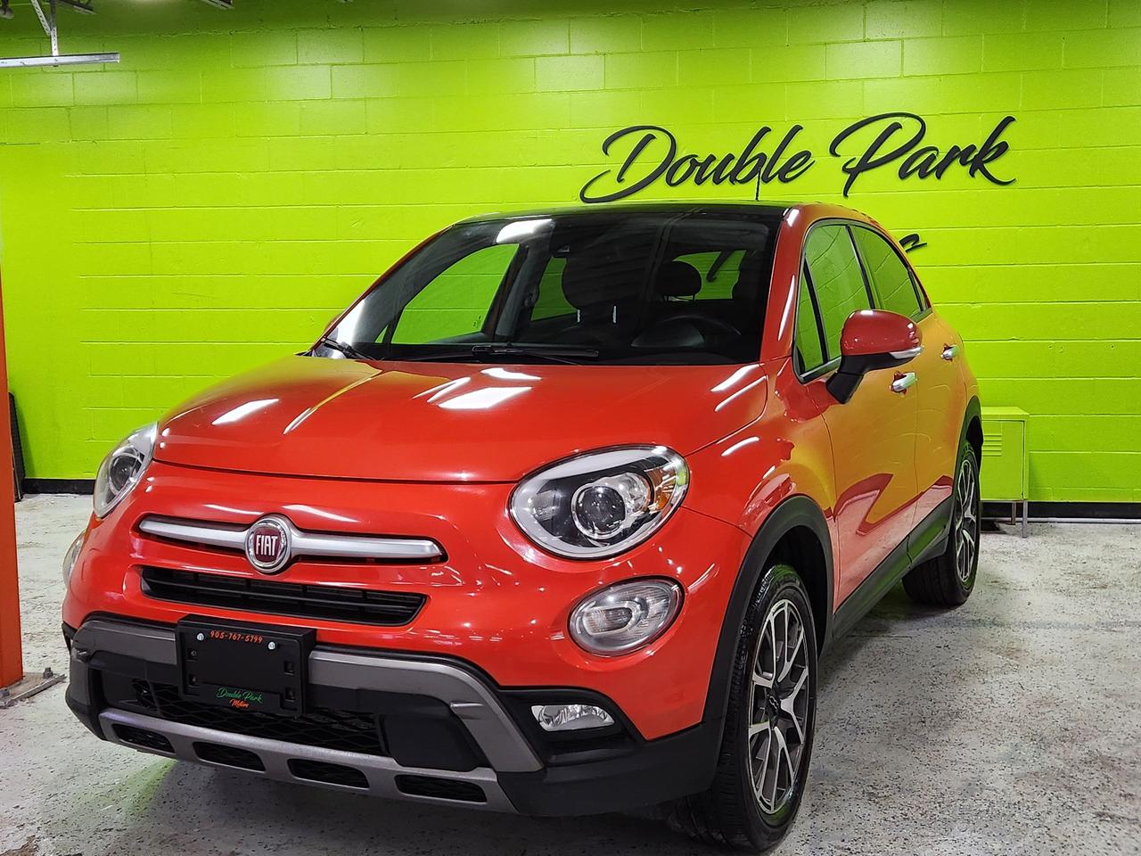 2016 Fiat 500X Trekking Plus AWD NAVI SUNROF REAR CAM TAN LEATHER Photo