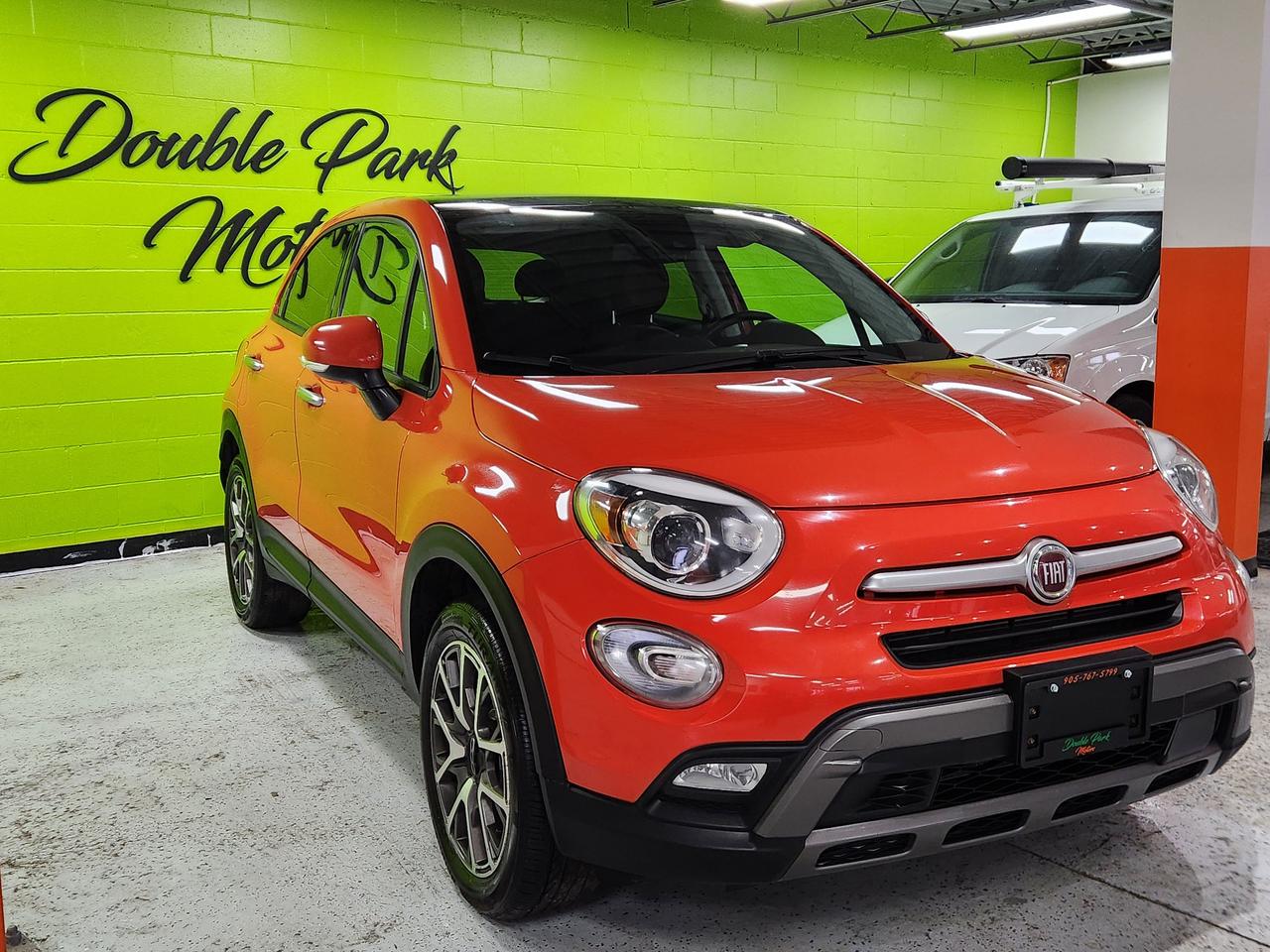 2016 Fiat 500X Trekking Plus AWD NAVI SUNROF REAR CAM TAN LEATHER Photo