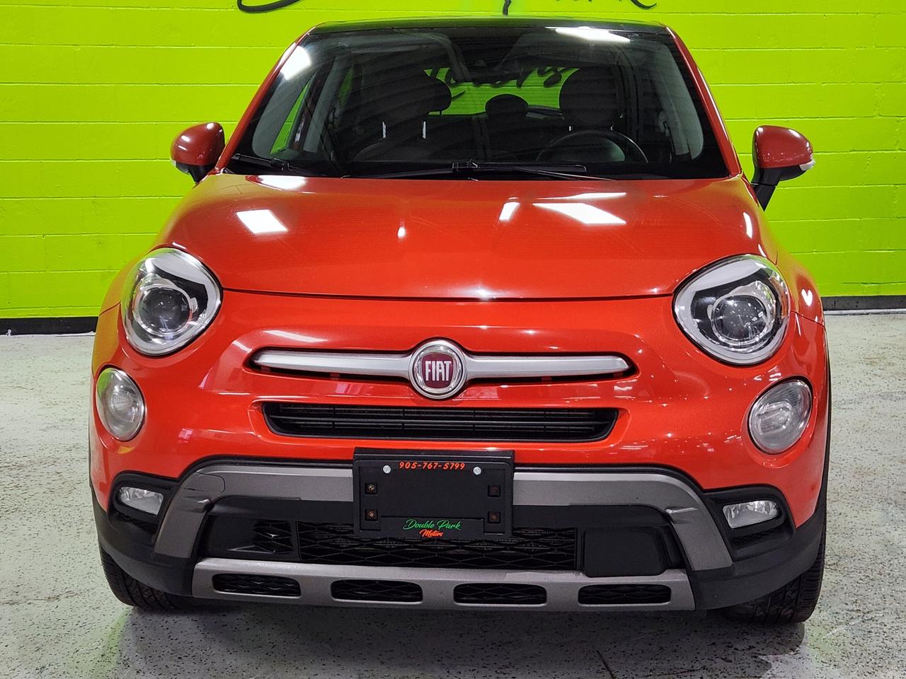 2016 Fiat 500X Trekking Plus AWD NAVI SUNROF REAR CAM TAN LEATHER Photo