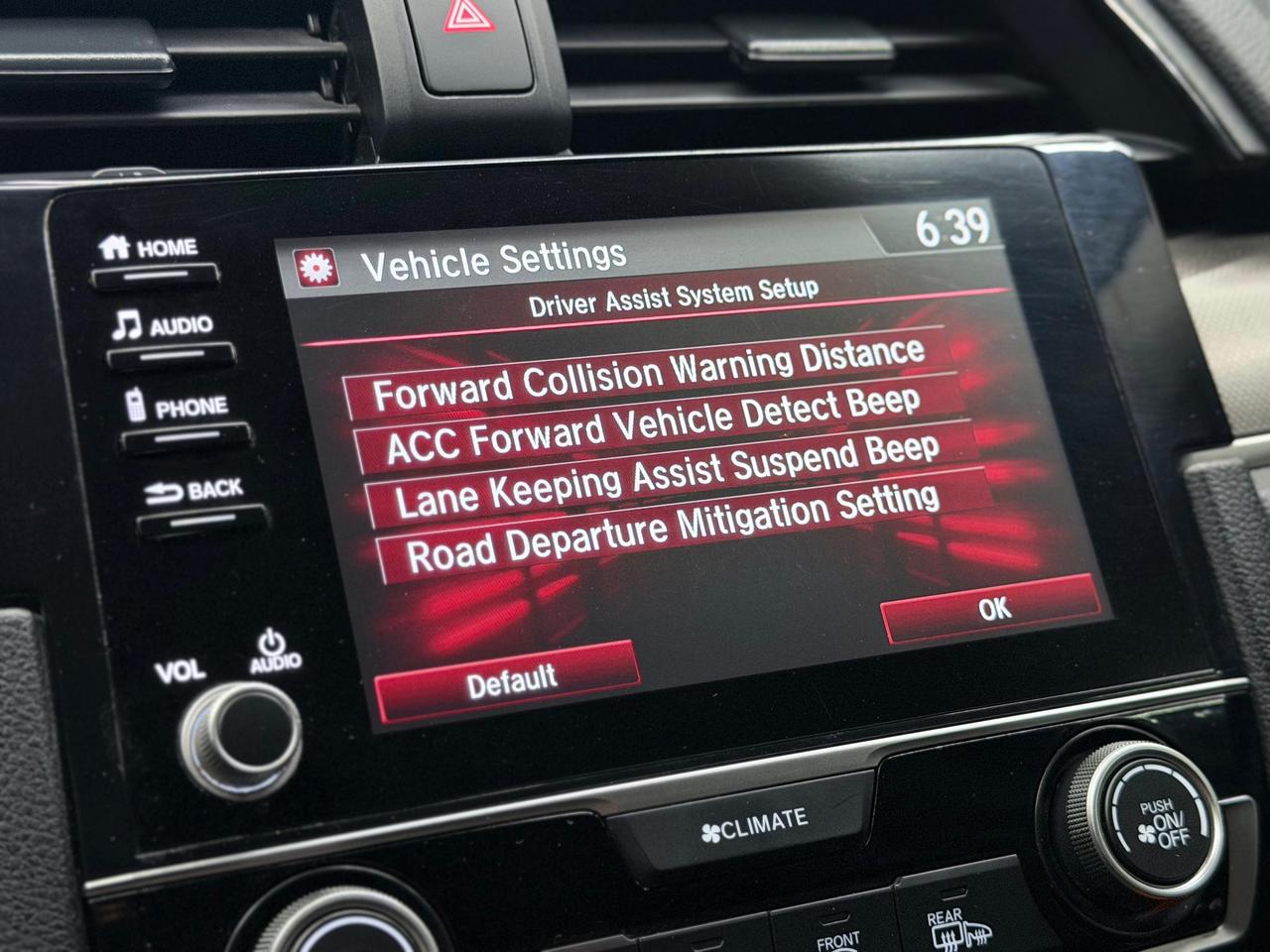 2019 Honda Civic LX|BACKUP|FCW|ACC|LKA|LDW|CARPLAY| Photo