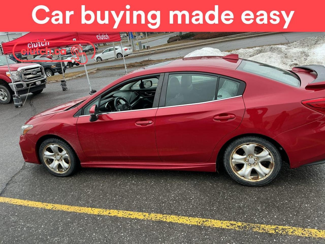 1 OWNER / Front Heated Seats, Climate Control, Dual Zone Front Climate Control and more!<br> <br>Clutch is the largest online used car retailer in Canada, delivering a seamless, hassle-free car-buying experience to drivers everywhere. Shop thousands of used cars online, get the right one delivered to your door, and enjoy peace of mind with our 10-Day Money-Back Guarantee. How sweet is that? To learn more, visit clutch.ca.<br> <br>The top features for this car include:<br> <br>Brake Assist<br>Front Heated Seats<br>Climate Control<br>Dual Zone Front Climate Control<br>Premium Sound System<br>Bluetooth Music<br>Touchscreen Display<br>GPS Navigation<br>Cruise Control<br>Adaptive Cruise Control<br>12V Outlet<br>Hands Free Device Connectivity<br>Apple CarPlay<br>Android Auto<br>USB Input<br>Keyless Entry<br>Passive Keyless Entry<br>Push Button Start<br>Lane Departure Warning<br>Active Lane Keep Assistance<br>Blindspot Sensors<br>Forward Collision Mitigation<br>Rear Collision Warning<br>Rear Collision Mitigation<br>Driver Attention Alert<br>Heated Steering Wheel<br>Hill Assistance<br>Automatic High Beams<br>Rear View Camera<br>Power Driver Seat<br> <br>Seamless home delivery - Delivery to your door in a matter of days. Available on select packages.<br> <br>Try it out for 10 days - If you do not like it, we will take it back. <br> <br>Quality assured - All cars go through our rigorous 210-point inspection and reconditioning process.<br> <br>Peace of mind - Warranty and protection plans available.<br> <br>Haggle-free - No haggling or hard sells.<br> <br>100% Transparency - Full inspection reports on every car, including high-res photography and a free Carfax report.<br> <br>Listed price is for cash purchase only and does not include taxes, Shipping Fees (if applicable), Delivery Fees (if applicable), government licensing fees.<br> <br>Previous Provincial Registrations:<br>Ontario<br> <br>Stock # 95480