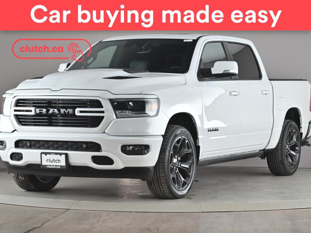 1 OWNER / Brake Assist, Power Running Boards, Bed-Rail Protectors and more!<br> <br>Clutch is the largest online used car retailer in Canada, delivering a seamless, hassle-free car-buying experience to drivers everywhere. Shop thousands of used cars online, get the right one delivered to your door, and enjoy peace of mind with our 10-Day Money-Back Guarantee. How sweet is that? To learn more, visit clutch.ca.<br> <br>The top features for this car include:<br> <br>Electric Parking Brake<br>Brake Assist<br>Power Running Boards<br>Bed-Rail Protectors<br>Auto Dimming Rearview Mirror<br>Front Heated Seats<br>Ventilated Front Seats<br>Power Lumbar Support<br>Folding Rear Seats<br>Climate Control<br>Dual Zone Front Climate Control<br>Rear Climate Vents<br>Premium Sound System<br>Speed-Sensitive Volume<br>Bluetooth Music<br>Touchscreen Display<br>GPS Navigation<br>Cruise Control<br>Integrated Garage Door Opener<br>12V Outlet<br>Hands Free Device Connectivity<br>Apple CarPlay<br>Android Auto<br>USB Input<br>Keyless Entry<br>Push Button Start<br>Passive Keyless Entry<br>Keyfob Remote Start<br>Power Folding Exterior Mirrors<br>Blindspot Sensors<br>Forward Collision Mitigation<br>Rear Collision Warning<br>Rear Cross Traffic Alert<br>Heated Steering Wheel<br>Trailer Brake Controller<br>One-Touch Windows<br>Rain Sensing Wipers<br>Rear Window Defroster<br>Panoramic Sunroof<br>Hill Assistance<br>Automatic High Beams<br>Parking Sensors<br>Rear Parking Sensors<br>Power Driver Seat<br>Power Passenger Seat<br>In-Box Lighting<br>App Remote Start<br> <br>Seamless home delivery - Delivery to your door in a matter of days. Available on select packages.<br> <br>Try it out for 10 days - If you do not like it, we will take it back. <br> <br>Quality assured - All cars go through our rigorous 210-point inspection and reconditioning process.<br> <br>Peace of mind - Warranty and protection plans available.<br> <br>Haggle-free - No haggling or hard sells.<br> <br>100% Transparency - Full inspection reports on every car, including high-res photography and a free Carfax report.<br> <br>Listed price is for cash purchase only and does not include taxes, Shipping Fees (if applicable), Delivery Fees (if applicable), government licensing fees.<br> <br>Previous Provincial Registrations:<br>Ontario<br> <br>Stock # 95588