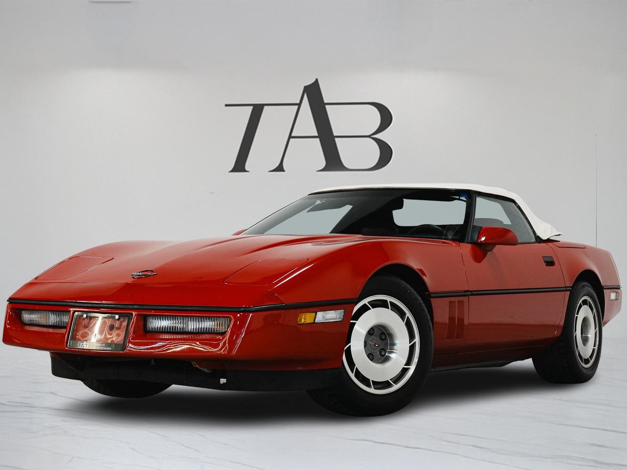 1987 Chevrolet Corvette CONVERTIBLE | LOW KMS Photo2