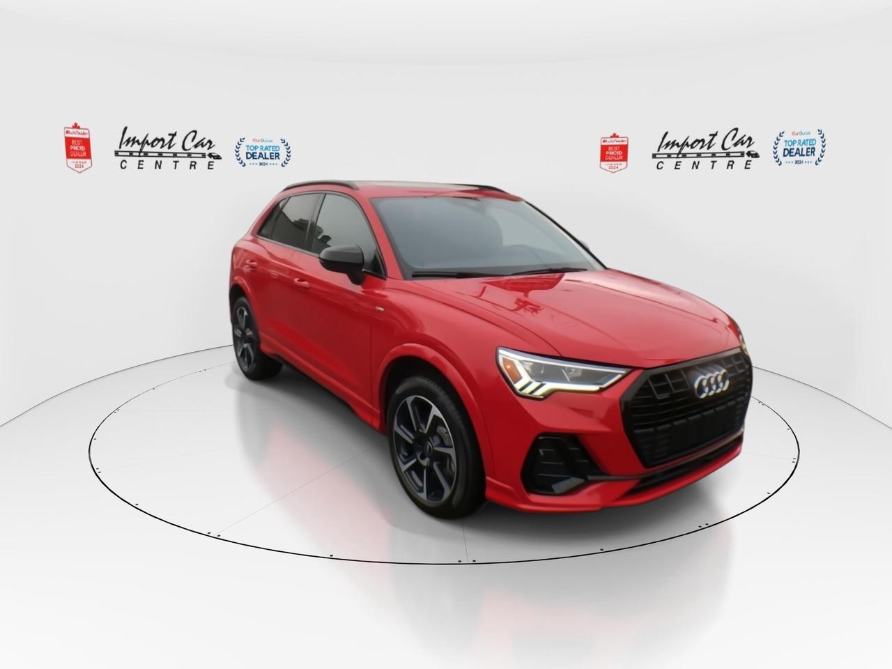 2024 Audi Q3 45 Progressiv SLINE, BLACK OPTICS, LEATHER, SONOS Photo