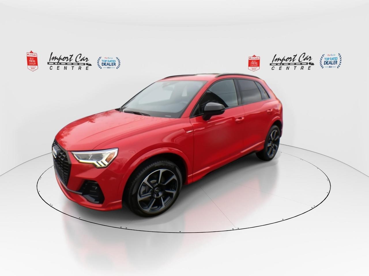 2024 Audi Q3 45 Progressiv SLINE, BLACK OPTICS, LEATHER, SONOS Photo