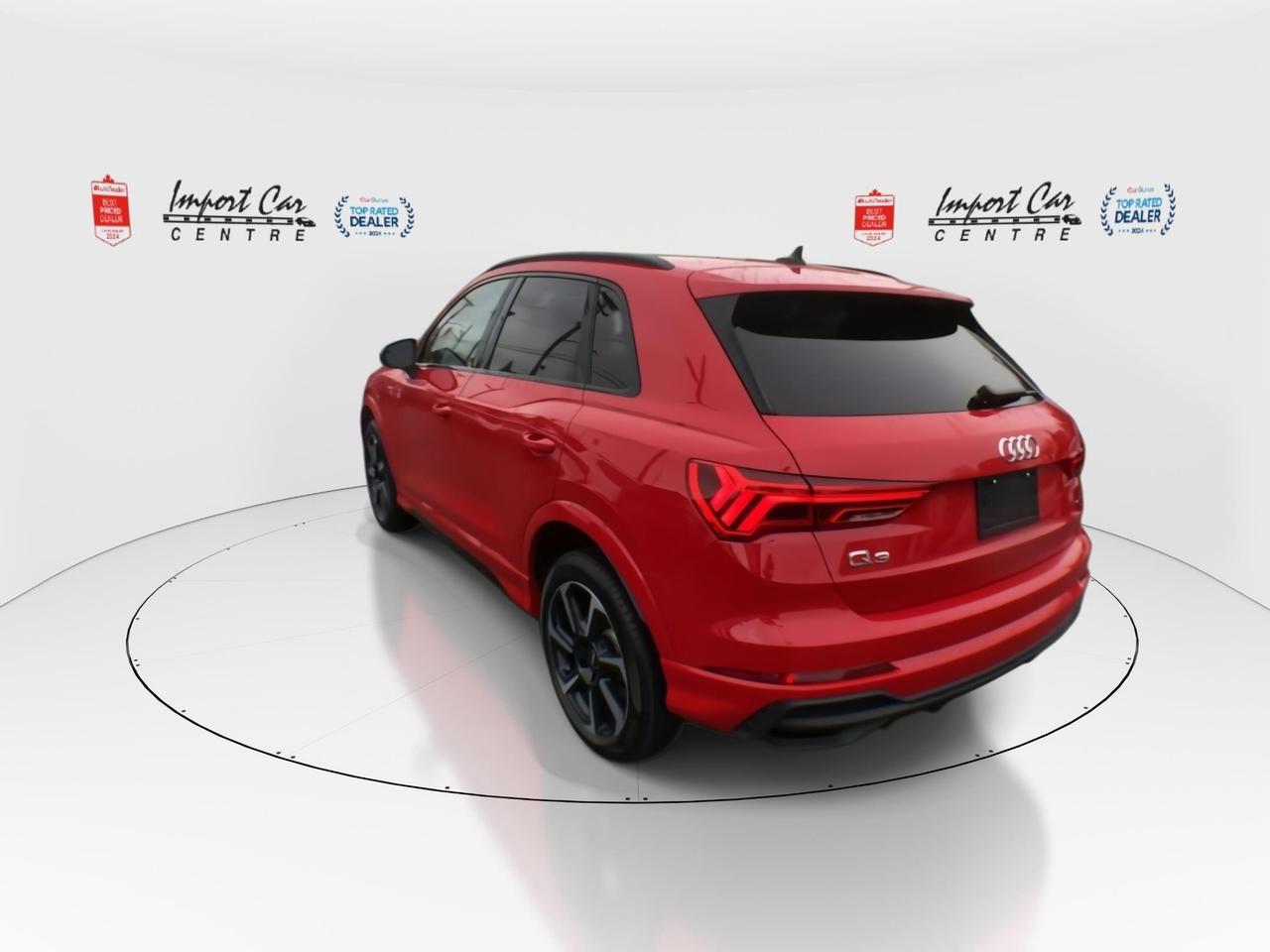 2024 Audi Q3 45 Progressiv SLINE, BLACK OPTICS, LEATHER, SONOS Photo