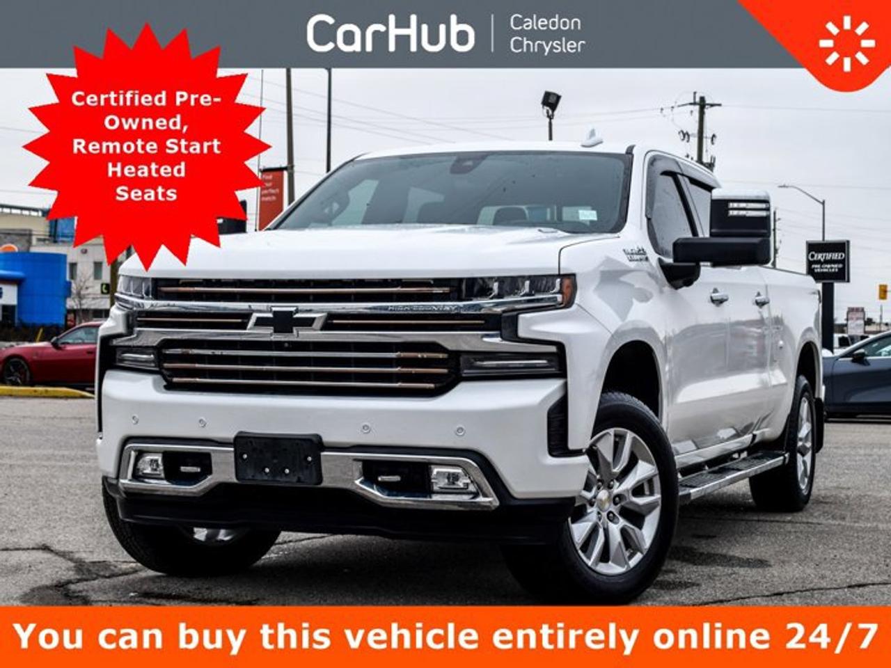 2020 Chevrolet Silverado 1500 High Country 4WD Crew Cab 157" Sunroof Leather Ventilated Front Seats Photo0
