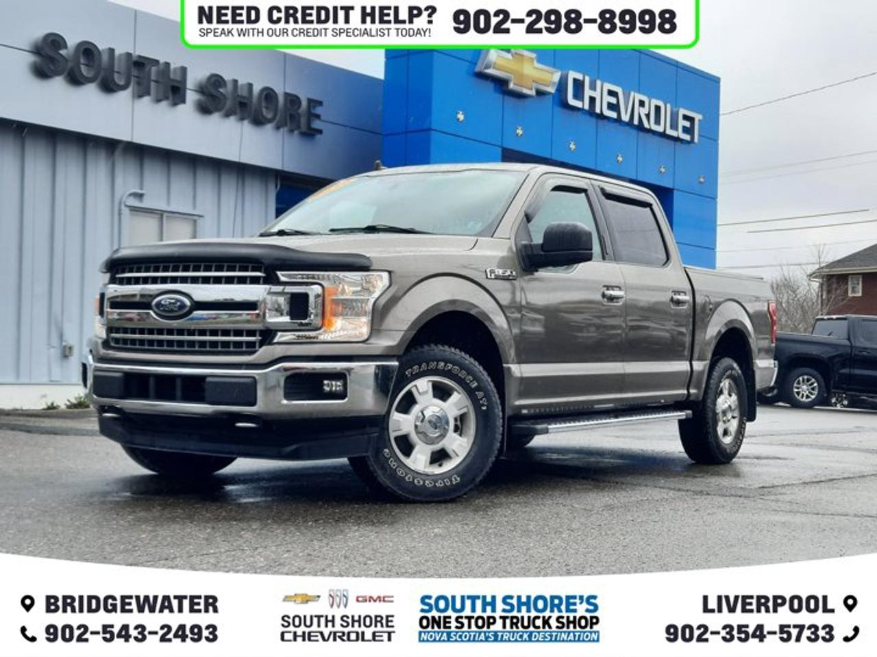 Recent Arrival! Odometer is 60780 kilometers below market average! Stone 2019 Ford F-150 XLT For Sale, Bridgewater 4WD 10-Speed Automatic 2.7L V6 EcoBoost 4WD, 4.2 LCD Productivity Screen in Instrument Cluster, ABS brakes, Air Conditioning, Auto High-beam Headlights, Brake assist, Class IV Trailer Hitch Receiver, Compass, Dual front impact airbags, Electronic Stability Control, Exterior Parking Camera Rear, Front reading lights, Front wheel independent suspension, Fully automatic headlights, GVWR: 2,993 kg (6,600 lb) Payload Package, Illuminated entry, Low tire pressure warning, Overhead airbag, Power door mirrors, Power steering, Power windows, Pro Trailer Backup Assist, Remote keyless entry, Security system, Speed-sensing steering, Tachometer, Tilt steering wheel, Traction control, Trailer Tow Package, Upgraded Front Stabilizer Bar, Variably intermittent wipers. Reviews: * Many owners say the F-150s wide selection of handy and high-tech features plays a major role in its appeal, with the advanced parking and trailer maneuvering systems being common favourites. A commanding driving position, very spacious cabin, and relatively easy-to-use control layouts round out the package. Performance typically rates highly as well, especially from the EcoBoost engines. Source: autoTRADER.ca