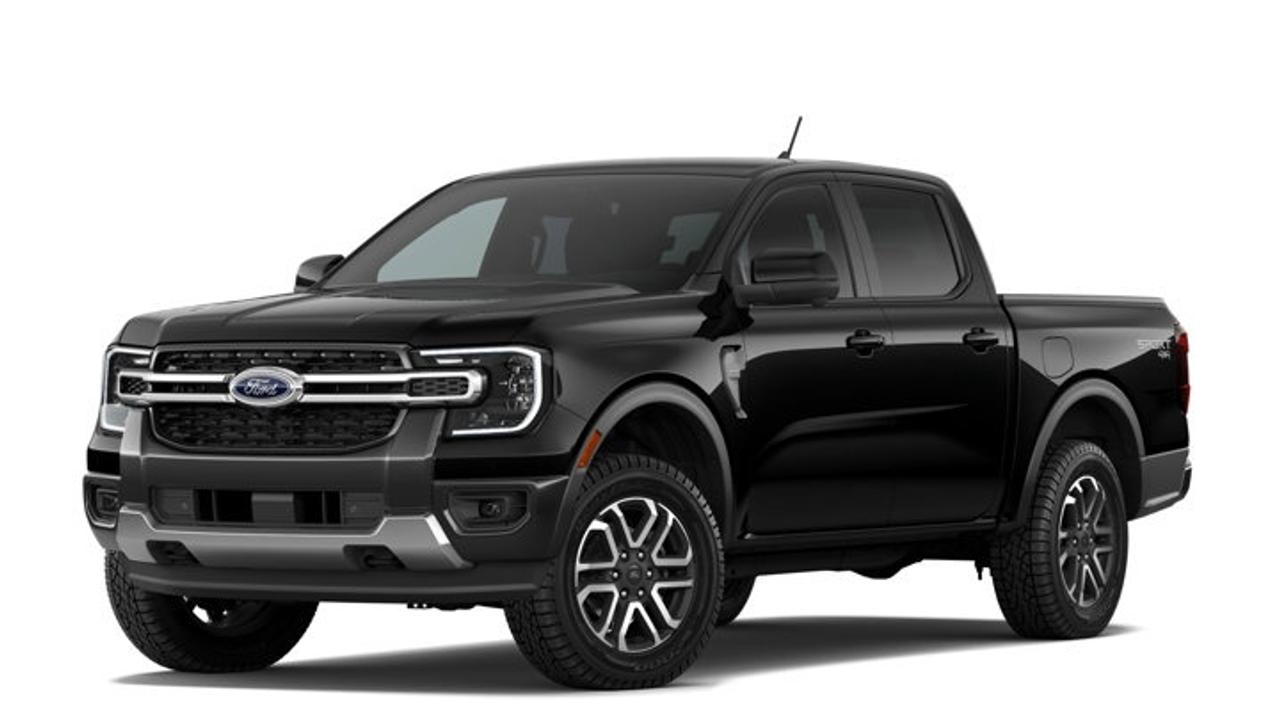 LARIAT 4WD SuperCrew 5 Box, 10-Speed Automatic w/OD, Intercooled Turbo Regular Unleaded I-4 2.3 L/140