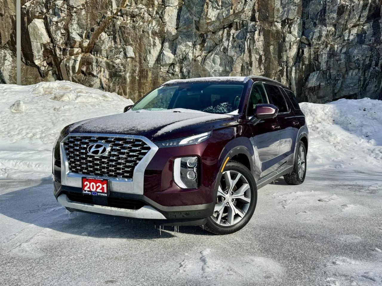 Premium Space. Everyday Confidence. The 2021 Hyundai Palisade Preferred AWD

Step into refined family comfort with this 2021 Hyundai Palisade Preferred AWD, a three-row SUV designed to elevate every drive. With its bold exterior styling and upscale presence, the Palisade delivers a premium feel while offering the practicality and versatility todays drivers demand.

Under the hood, the Palisade is powered by a 3.8L V6 engine producing 291 horsepower, paired with an 8-speed automatic transmission and All-Wheel Drive for smooth, confident performance in all conditions . Whether youre commuting through the city, cruising the highway, or handling snowy Northern Ontario roads, this SUV delivers a composed ride with dependable traction and power.

Inside, the Preferred trim offers a spacious and well-appointed cabin with seating for up to eight passengers, making it ideal for families and road trips alike . The interior is thoughtfully designed with high-quality materials, supportive seating, and modern technology, including an intuitive touchscreen infotainment system with Apple CarPlay and Android Auto to keep you connected on every journey.

Comfort and convenience are at the forefront, with features like heated seats, multiple USB ports, and generous cargo space that adapts to your needs. Whether youre loading up passengers or gear, the Palisade offers flexibility without sacrificing comfort.

Hyundais SmartSense safety suite adds confidence behind the wheel, with advanced driver-assist features designed to help keep you aware and protected in a variety of driving situations.

With its powerful V6 performance, spacious three-row design, and premium feel, the 2021 Hyundai Palisade Preferred AWD stands out as a top choice for drivers who want comfort, capability, and everyday practicality in one stylish SUV.

Spacious, capable, and built for real life. This is SUV driving done right.

At Sudbury Hyundai, we believe in more than just selling cars; we believe in fair value, checked daily against the province to ensure it stays competitive. No games, no hidden fees, just transparency as clear as a Northern sky.

Our sales consultants? Theyre guides, not commission driven salespeople. No commission means no pressure, just genuine service to help you find exactly what youre looking for.

Come in today and experience the difference.<p>Premium Space. Everyday Confidence. The 2021 Hyundai Palisade Preferred AWD

Step into refined family comfort with this 2021 Hyundai Palisade Preferred AWD</p>
<p> a three-row SUV designed to elevate every drive. With its bold exterior styling and upscale presence</p>
<p> the Palisade delivers a premium feel while offering the practicality and versatility todays drivers demand.

Under the hood</p>
<p> the Preferred trim offers a spacious and well-appointed cabin with seating for up to eight passengers</p>
<p> making it ideal for families and road trips alike . The interior is thoughtfully designed with high-quality materials</p>
<p> including an intuitive touchscreen infotainment system with Apple CarPlay and Android Auto to keep you connected on every journey.

Comfort and convenience are at the forefront</p>
<p> the Palisade offers flexibility without sacrificing comfort.

Hyundais SmartSense safety suite adds confidence behind the wheel</p>
<p> with advanced driver-assist features designed to help keep you aware and protected in a variety of driving situations.

With its powerful V6 performance</p>
<p> just genuine service to help you find exactly what youre looking for.

Come in today and experience the difference.</p>
