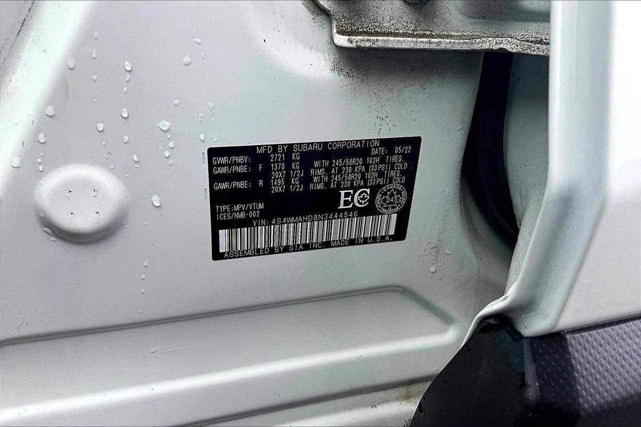 2022 Subaru ASCENT | LOW KMs! | AWD | 7 Seats | North Bay Photo