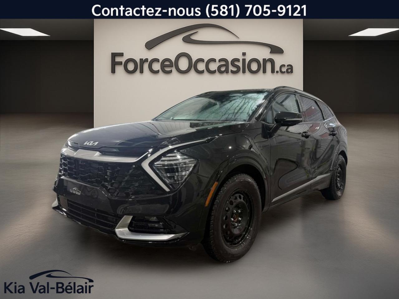 Used 2024 Kia Sportage PHEV SX * AWD * TURBO * 261HP * CUIR * GPS * TOIT * CAMÉRA 360° * for sale in Québec, QC