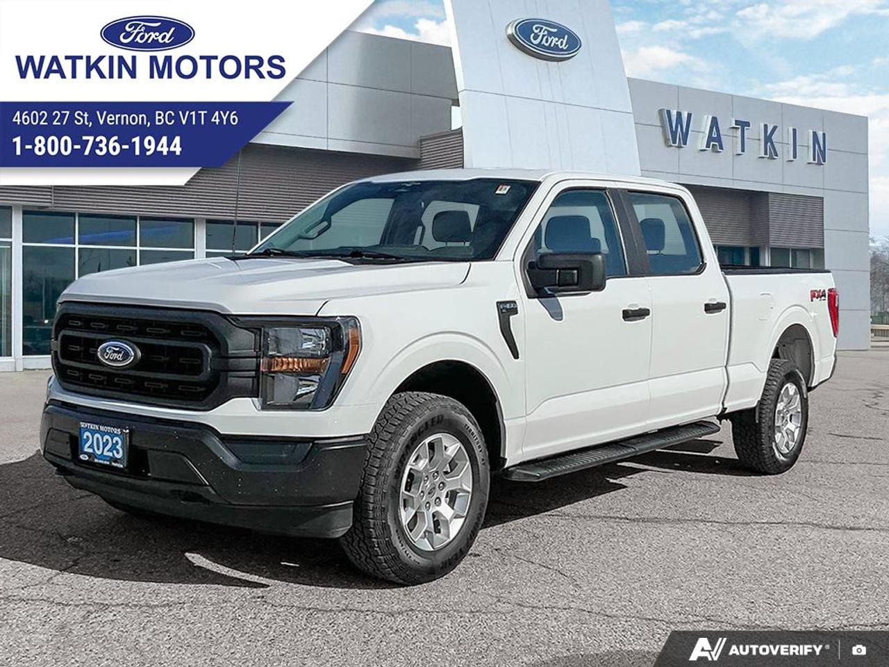 Used 2023 Ford F-150 SUPERCREW 4X4 XL for sale in Vernon, BC