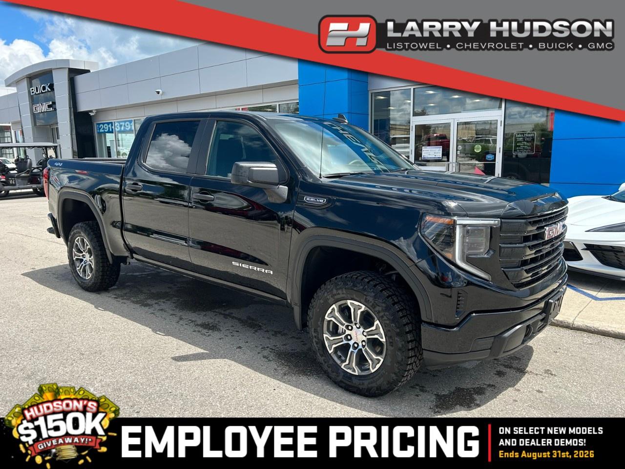 HUDSONS HAS IT! See it - Drive it - Own it - LOVE it. At Larry Hudson Chevrolet Buick GMC we make car buying a breeze! New car pricing with $0 down approvals are among your options (*on approved credit). There are a variety of finance and lease options available. Also expect top dollar for your trade-in! Selling price/payment shown includes cash incentive(s). Does not include HST & Licensing. Bi-Weekly payments reflect current Chevrolet Buick and GMC incentives. We have professional Product Specialist to guide you through your vehicle purchase. Contact us for more info! 1-800-350-3325
