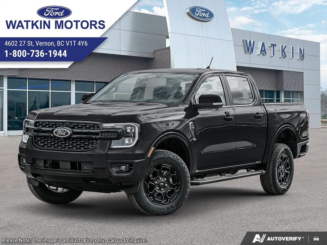 New 2026 Ford Ranger Lariat for sale in Vernon, BC