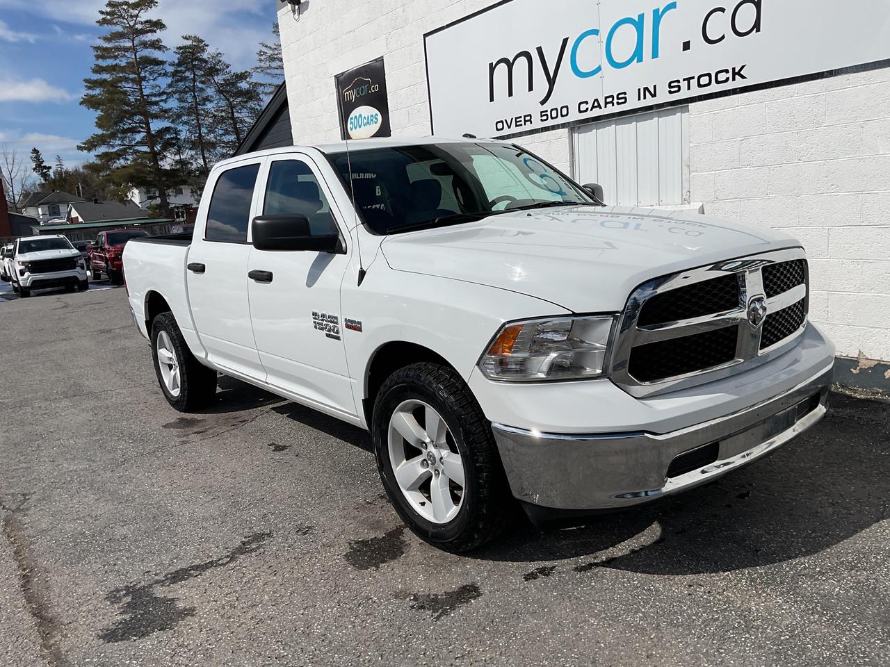 ???? 5.7L V8 Power  RAM 1500 CLASSIC SLT 2023  Built Tough, Priced Right! ????<br><br>

This capable RAM 1500 Classic delivers legendary truck performance with modern convenience features at an unbeatable price. With only 92,468 kms and four-wheel drive capability, its ready for work or play!<br><br>

Features youll love:<br>
? 5.7L V8 Engine<br>
? Four Wheel Drive<br>
? Backup Camera<br>
? Bluetooth Connectivity<br>
? Air Conditioning<br>
? Cruise Control<br>
? Full Power Group<br>
? Box Liner<br><br>

?? NO FEES! <span>(Just pay applicable taxes.)</span><br>
?? LOWEST PRICE GUARANTEED!<br><br>

?? 4 LOCATIONS TO SERVE YOU BETTER:<br>
?? RICHMOND: 1-888-416-2199<br>
?? OTTAWA: (343) 429-6444<br>
?? KINGSTON: 1-888-508-3494<br>
?? NORTH BAY: 1-888-282-3560<br><br>

?? Visit <strong>WWW.MYCAR.CA</strong> to see this RAM 1500 CLASSIC and more!<br>
?? Confidence, comfort, and value  all in one! ??