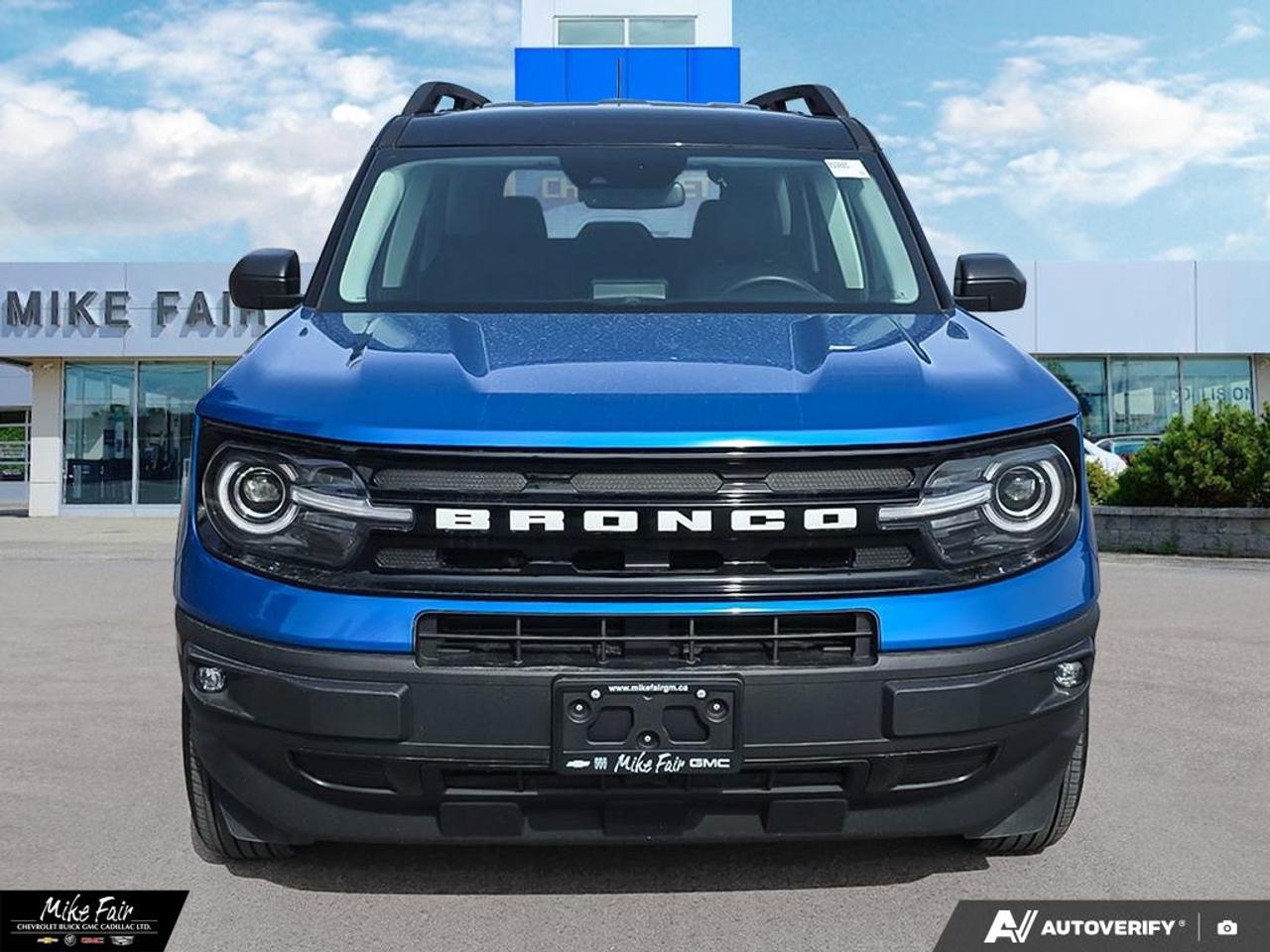 2022 Ford Bronco Sport Outer Banks Navy Pier Leather Trimmed Seating, Power Adjustable Driver & Passanger Seats Photo