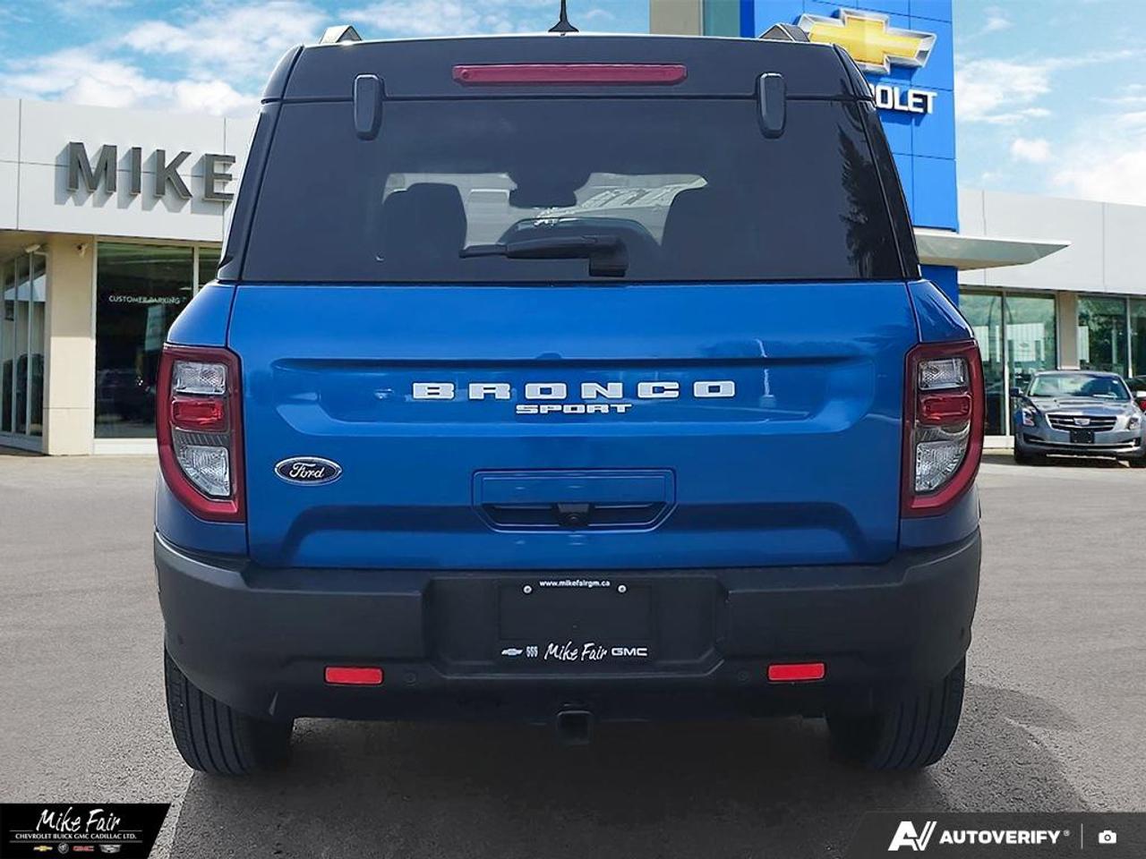 2022 Ford Bronco Sport Outer Banks Navy Pier Leather Trimmed Seating, Power Adjustable Driver & Passanger Seats Photo
