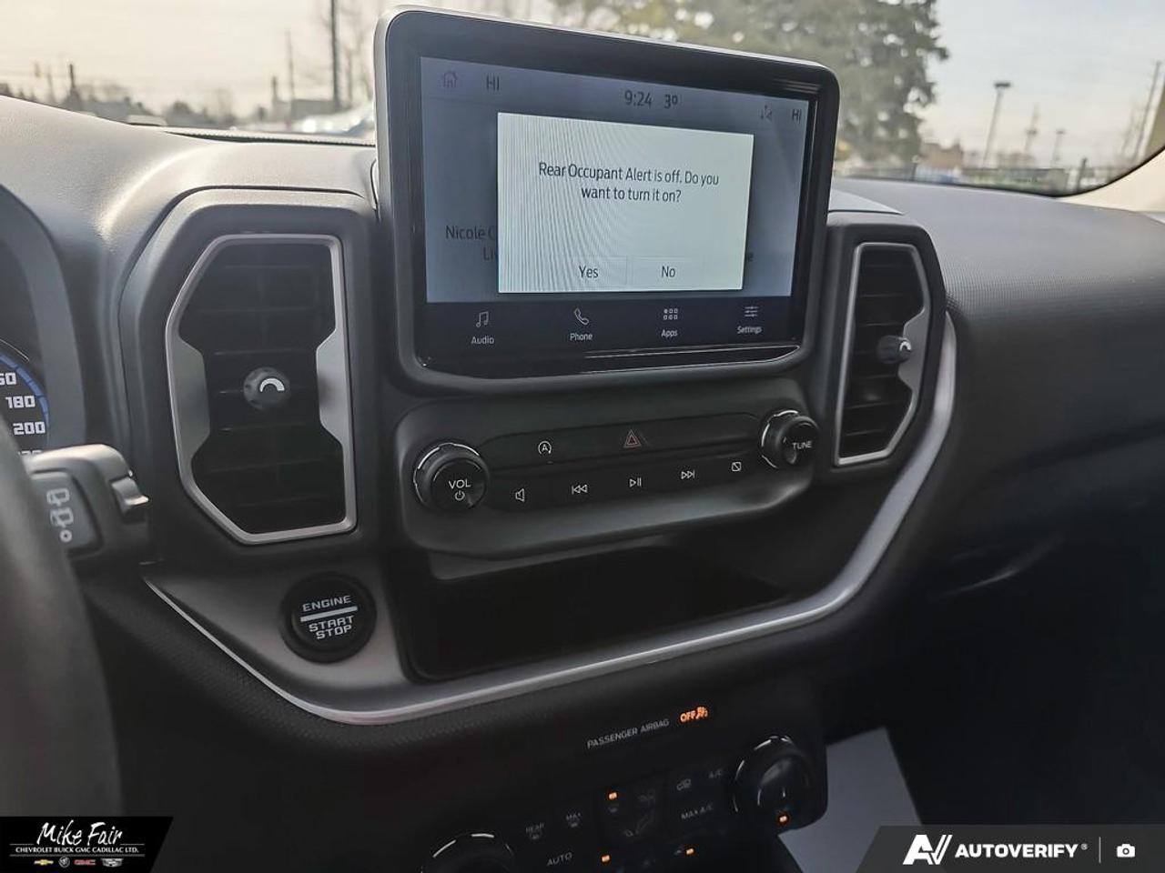 2022 Ford Bronco Sport Outer Banks Navy Pier Leather Trimmed Seating, Power Adjustable Driver & Passanger Seats Photo