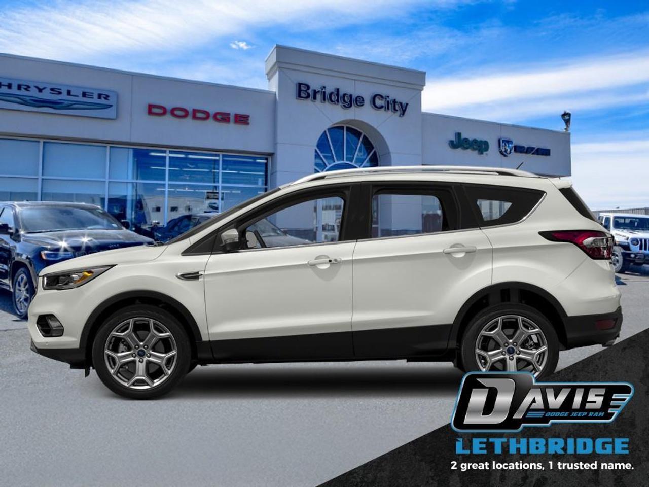 Used 2017 Ford Escape Titanium - Leather Seats -  Bluetooth for sale in Lethbridge, AB