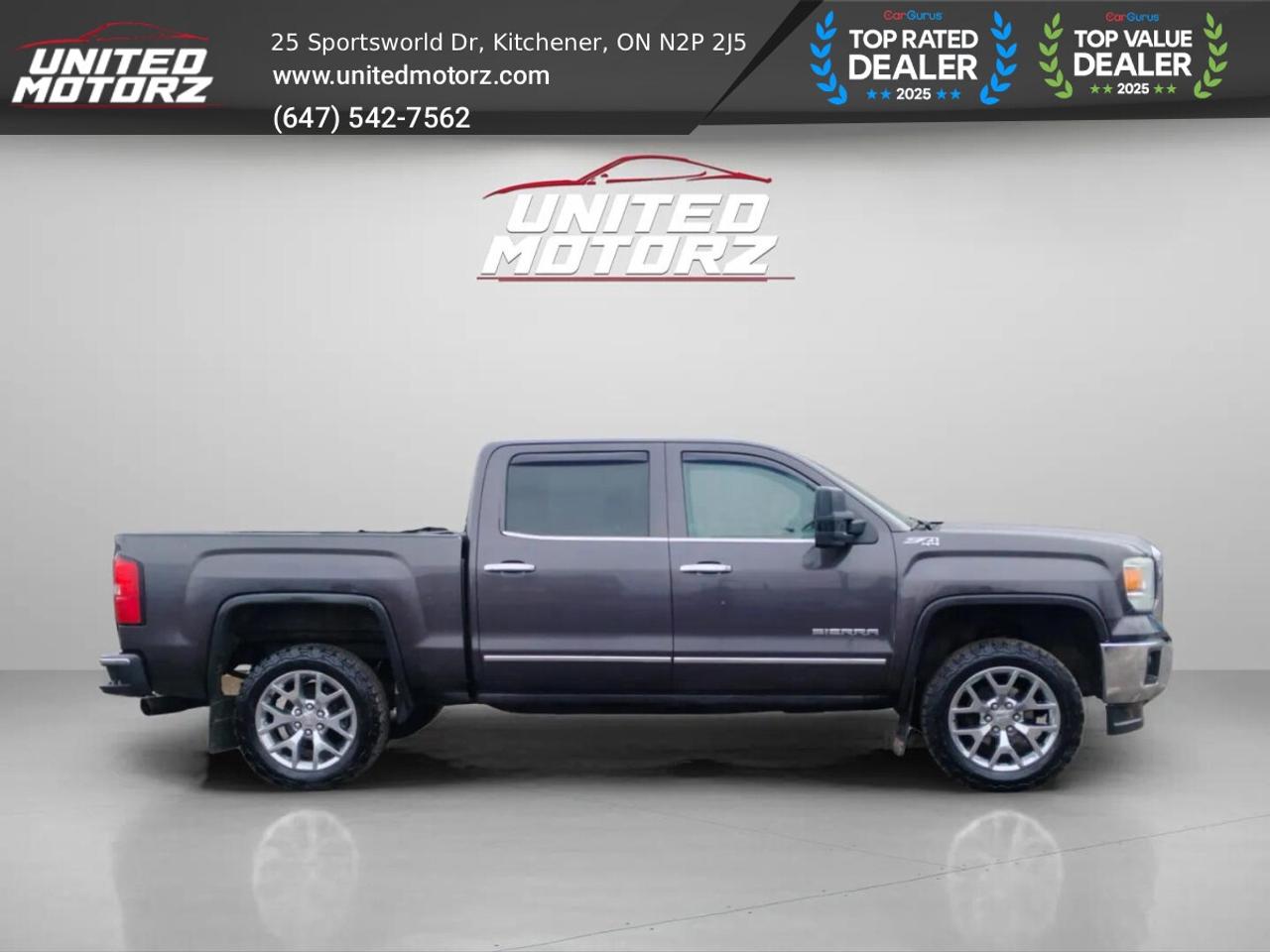 2014 GMC Sierra 1500 SLT Z71 5.3L V8~SAFETY CERTIFIED~36 Service Record Photo