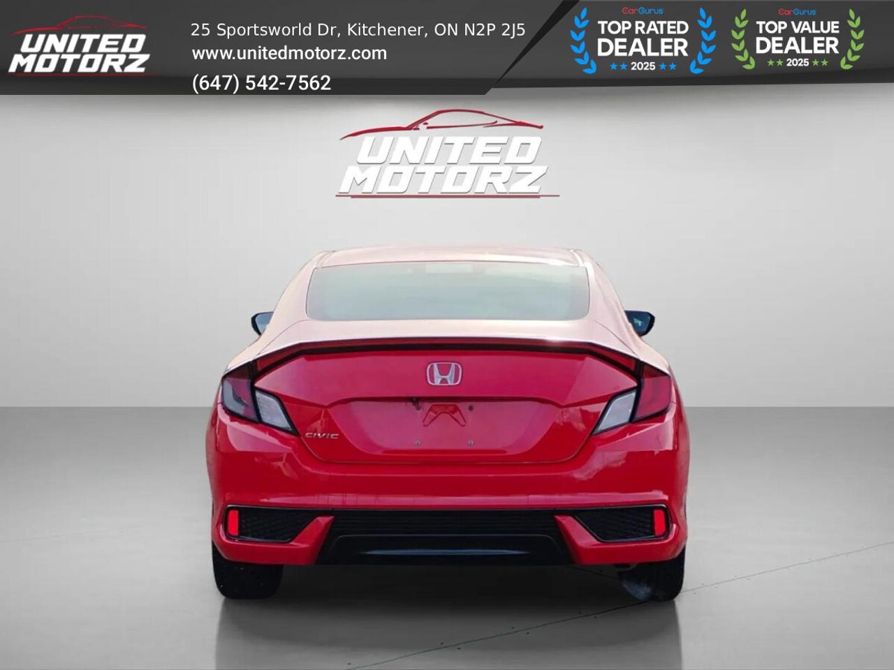 2016 Honda Civic LX Cpe~SAFETY CERTIFIED~ONE OWNER~Apple Carplay~ Photo