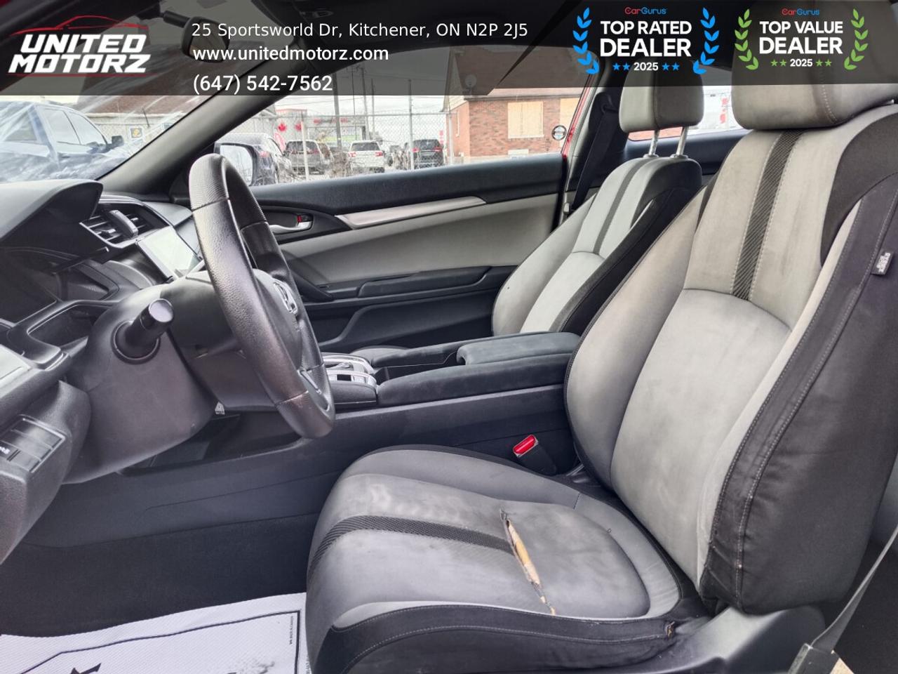 2016 Honda Civic LX Cpe~SAFETY CERTIFIED~ONE OWNER~Apple Carplay~ Photo