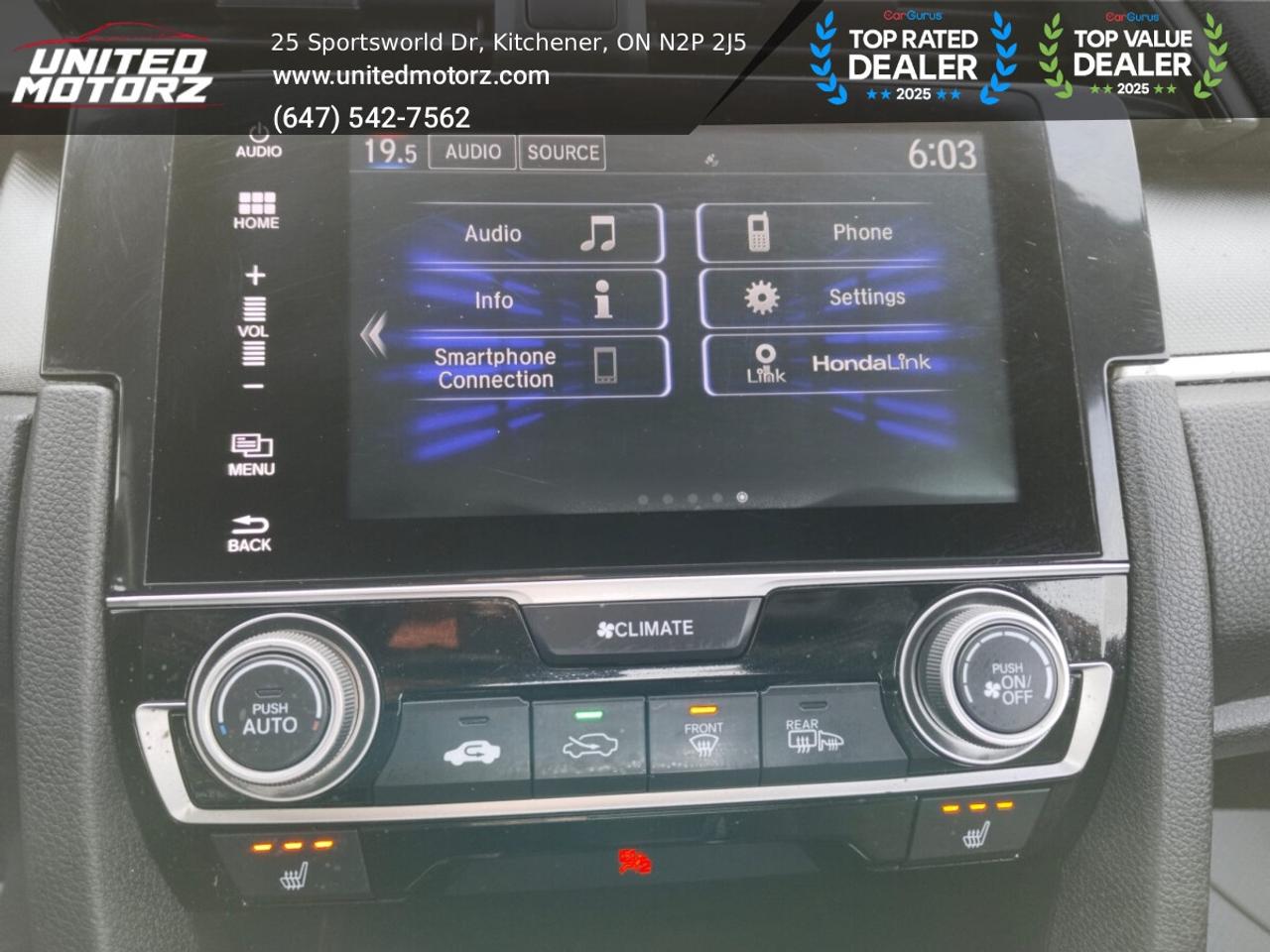 2016 Honda Civic LX Cpe~SAFETY CERTIFIED~ONE OWNER~Apple Carplay~ Photo