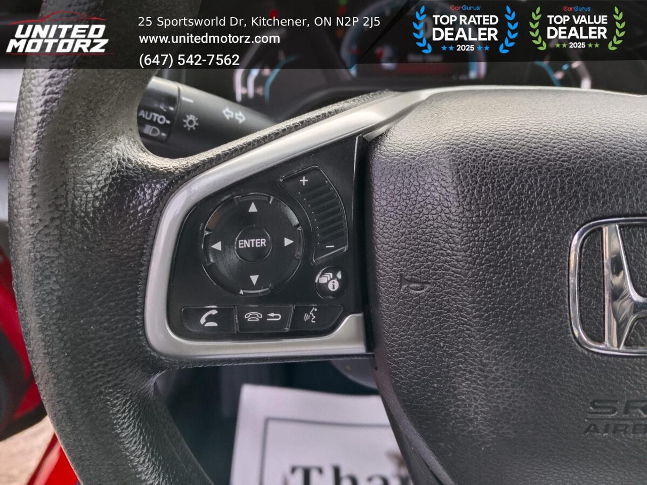 2016 Honda Civic LX Cpe~SAFETY CERTIFIED~ONE OWNER~Apple Carplay~ Photo